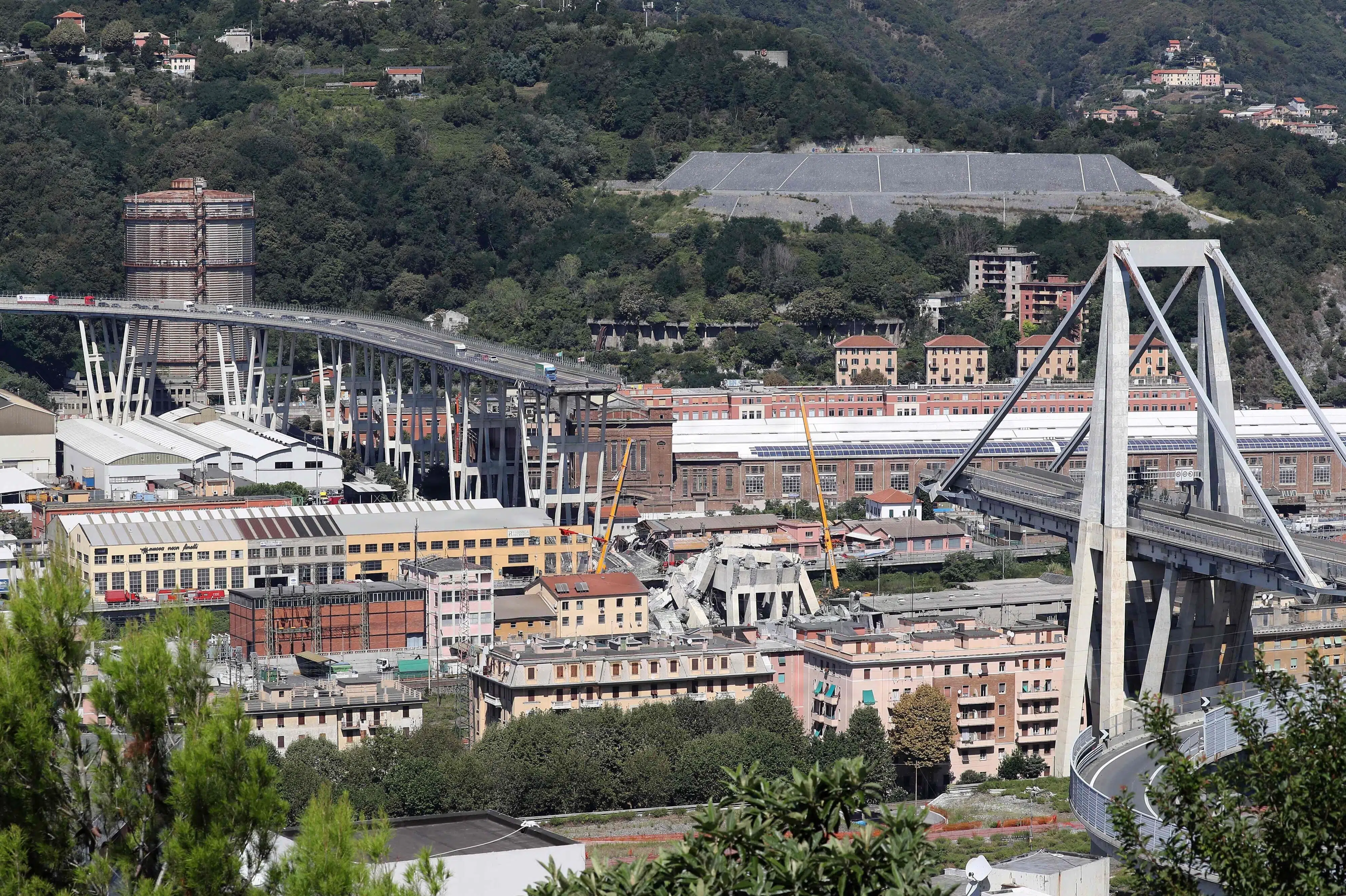 Tidligere direktør får 12 års fængsel efter brokollaps i Genova