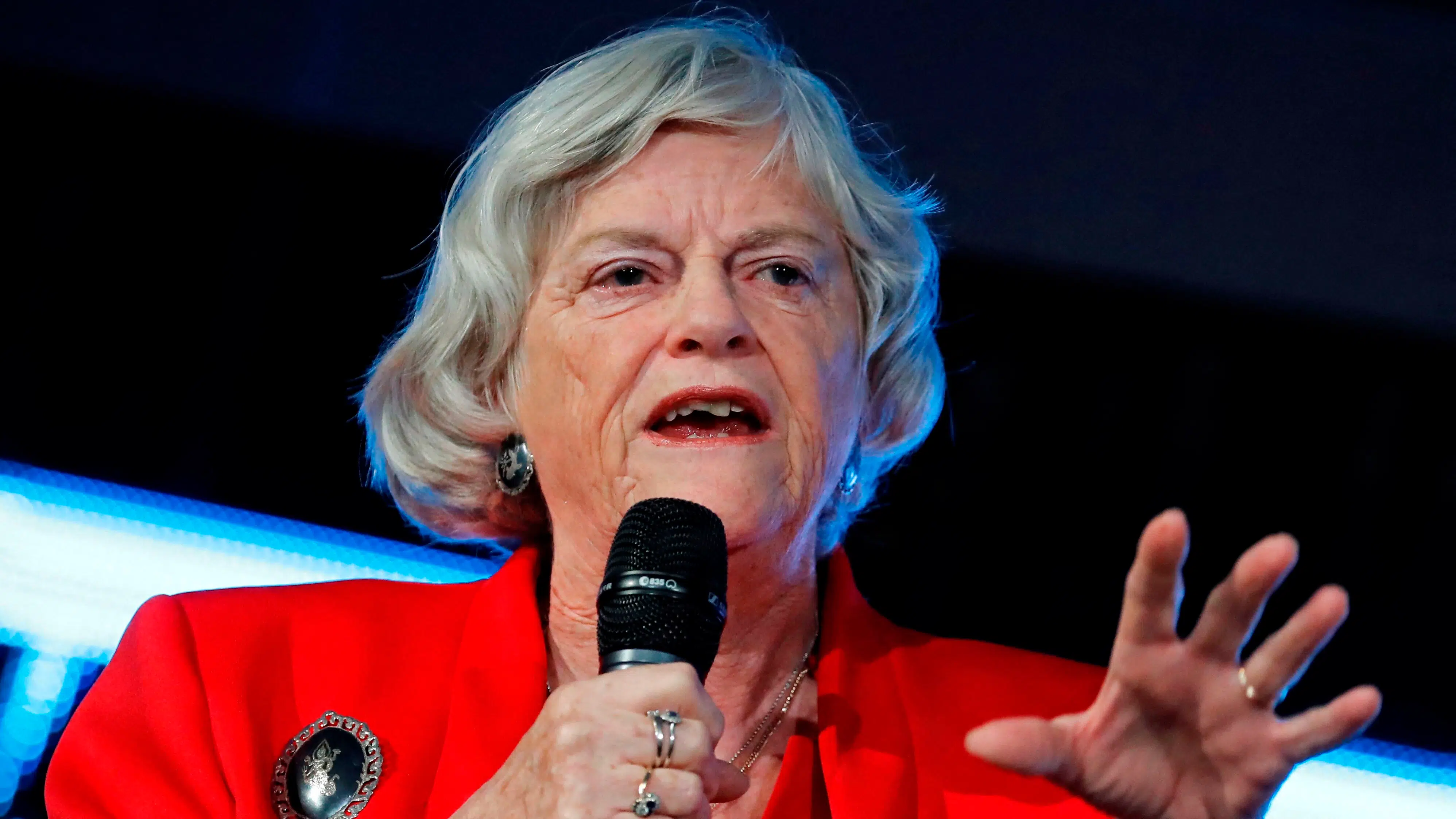Mand sigtet for drab på Ann Widdecombe