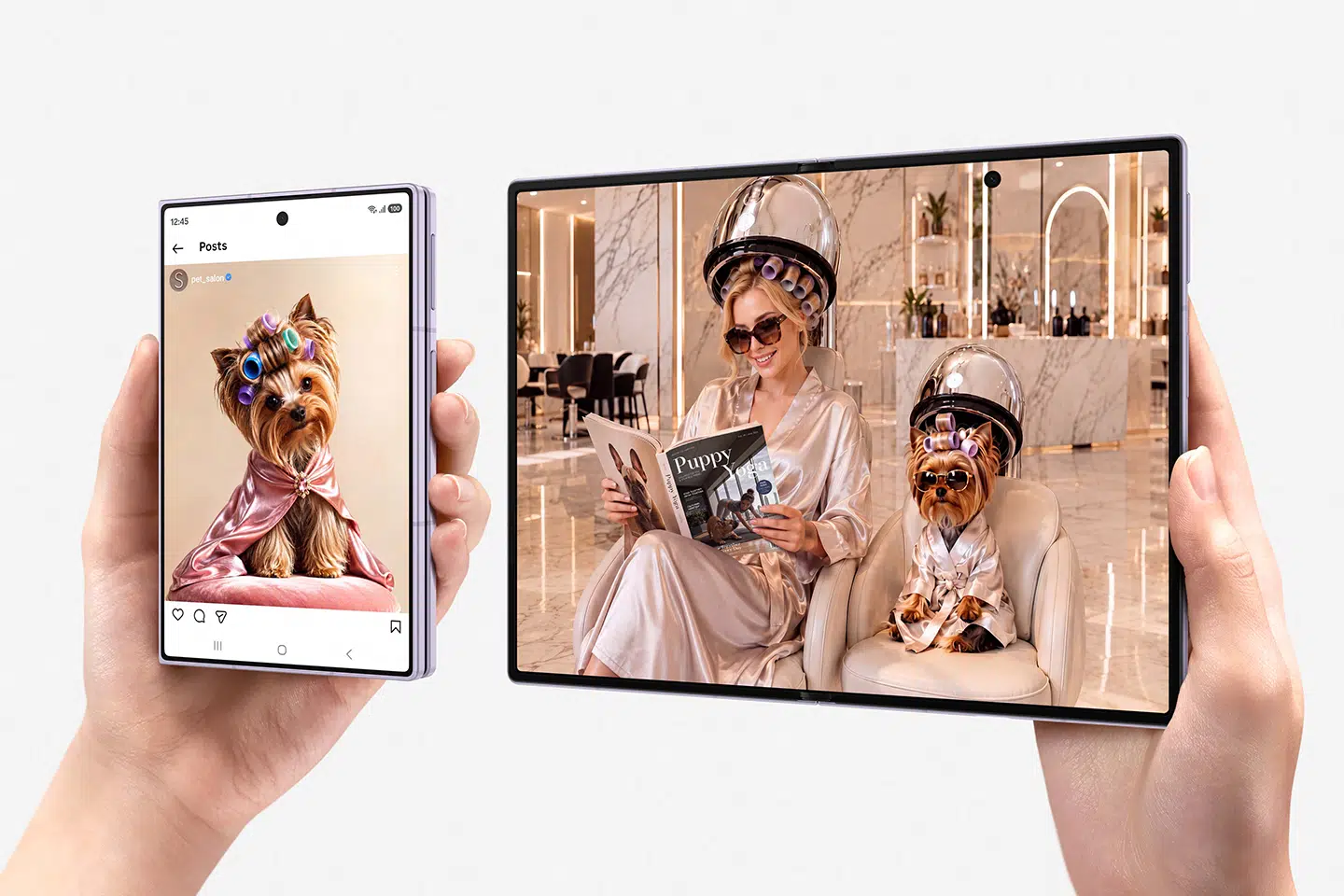 Samsung folder sig ud over mobilmarkedet for at komme Apple i forkøbet