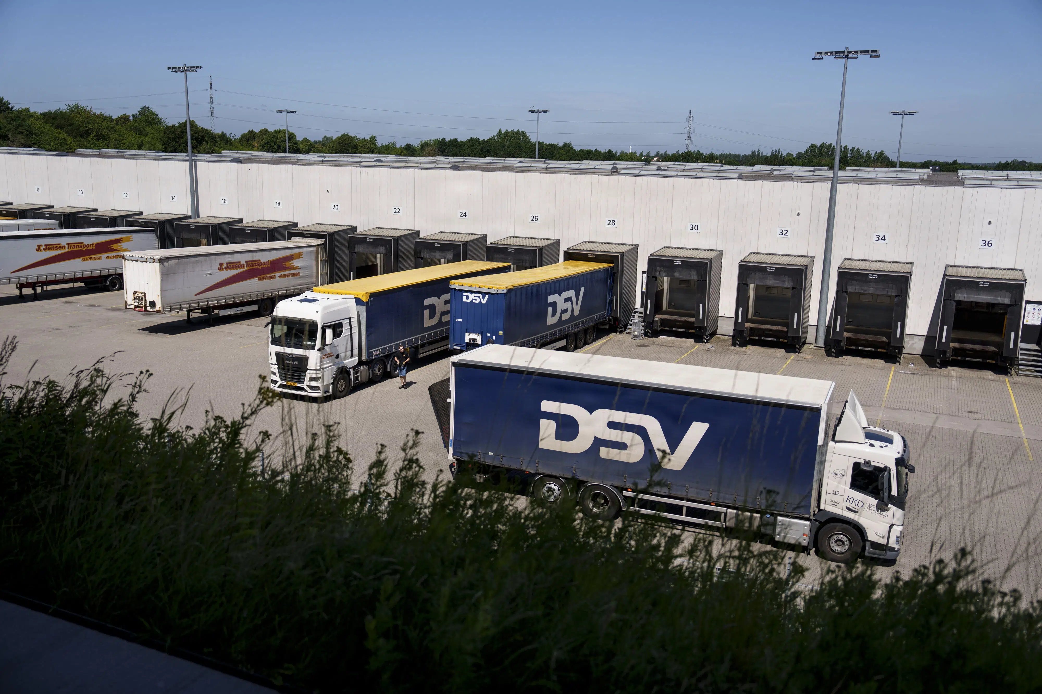 DSV-aktien falder med over 14 procent efter regnskab
