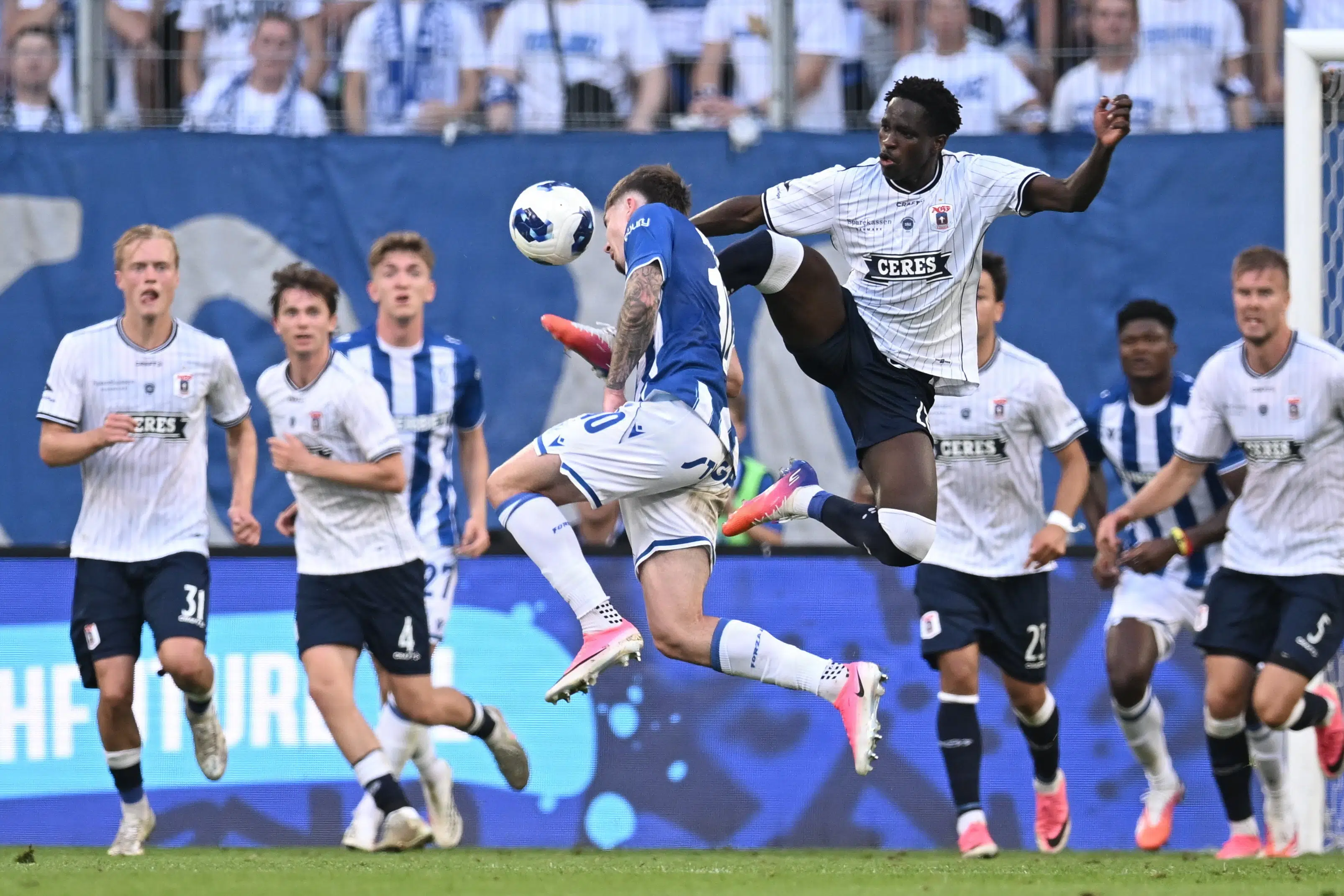 AGF fandt vej til CL-comeback i Polen gennem forberedte delmål