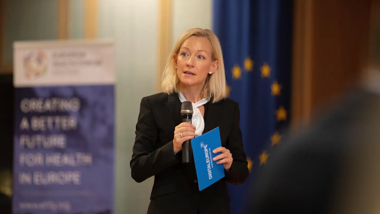 Den danske generalsekretær for den europæiske IT-brancheforening Digital Europe, Cecilia Bonefeld-Dahl, skubber på for at få støttet og udviklet flere europæiske enhjørninger – startupvirksomheder, der kan bliver mere end en mia. dollar værd. Arkivfoto: Digital Europe