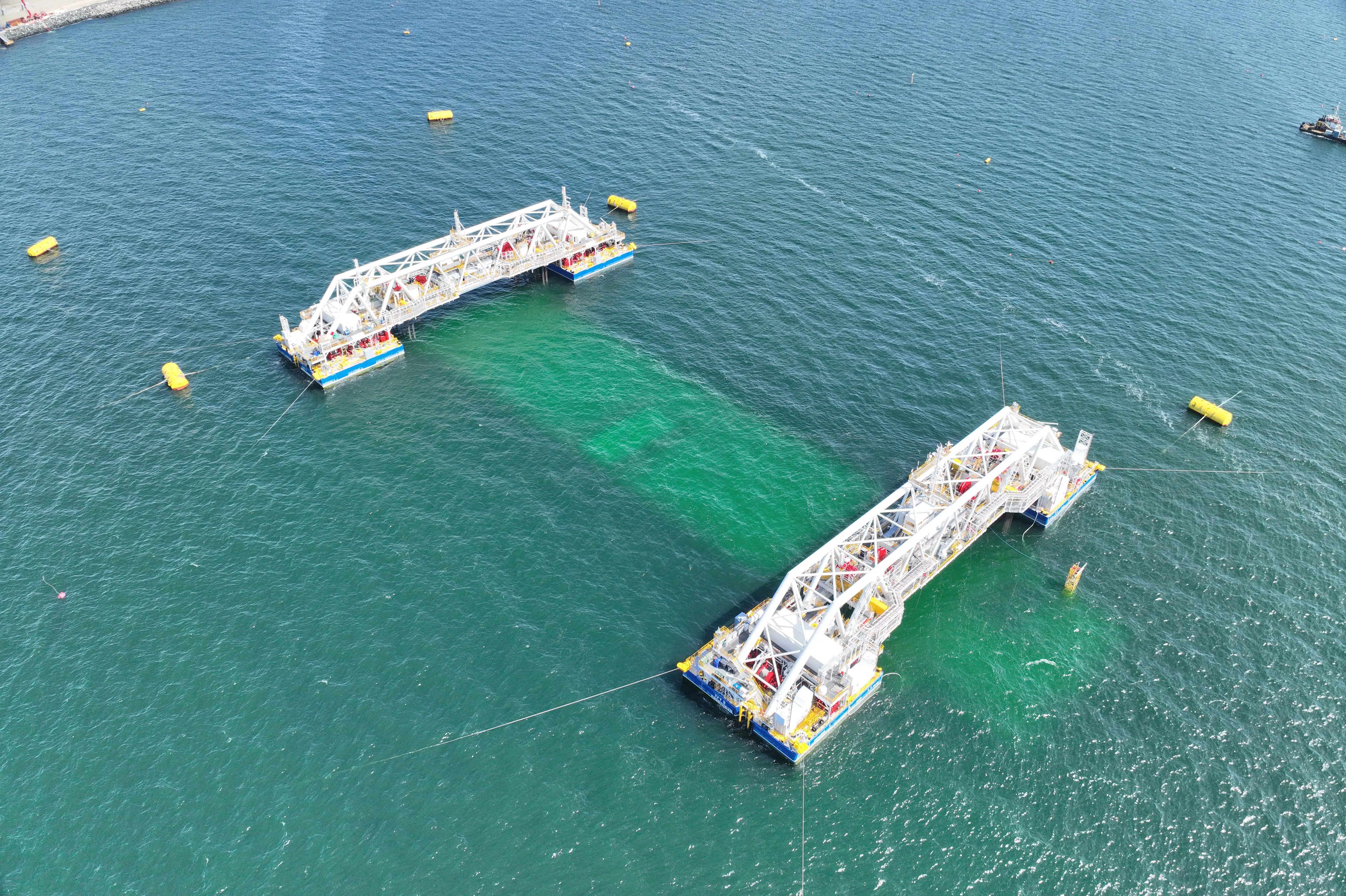 Massive concrete element for Femern Belt connection is in place