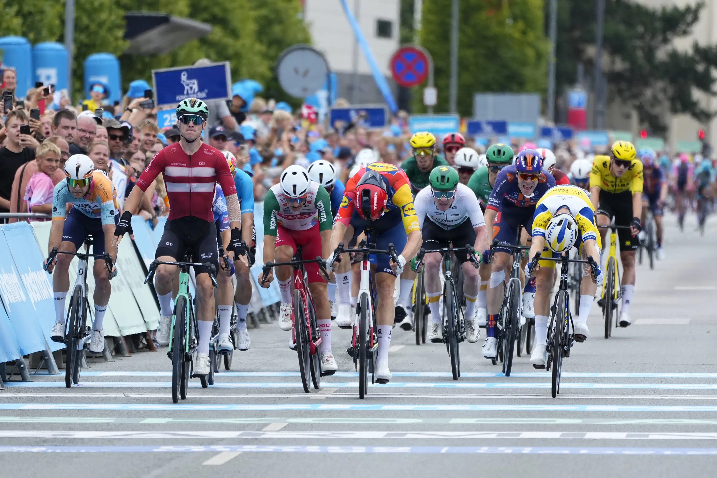 Danish cyclist keeps promise with final stage victory
