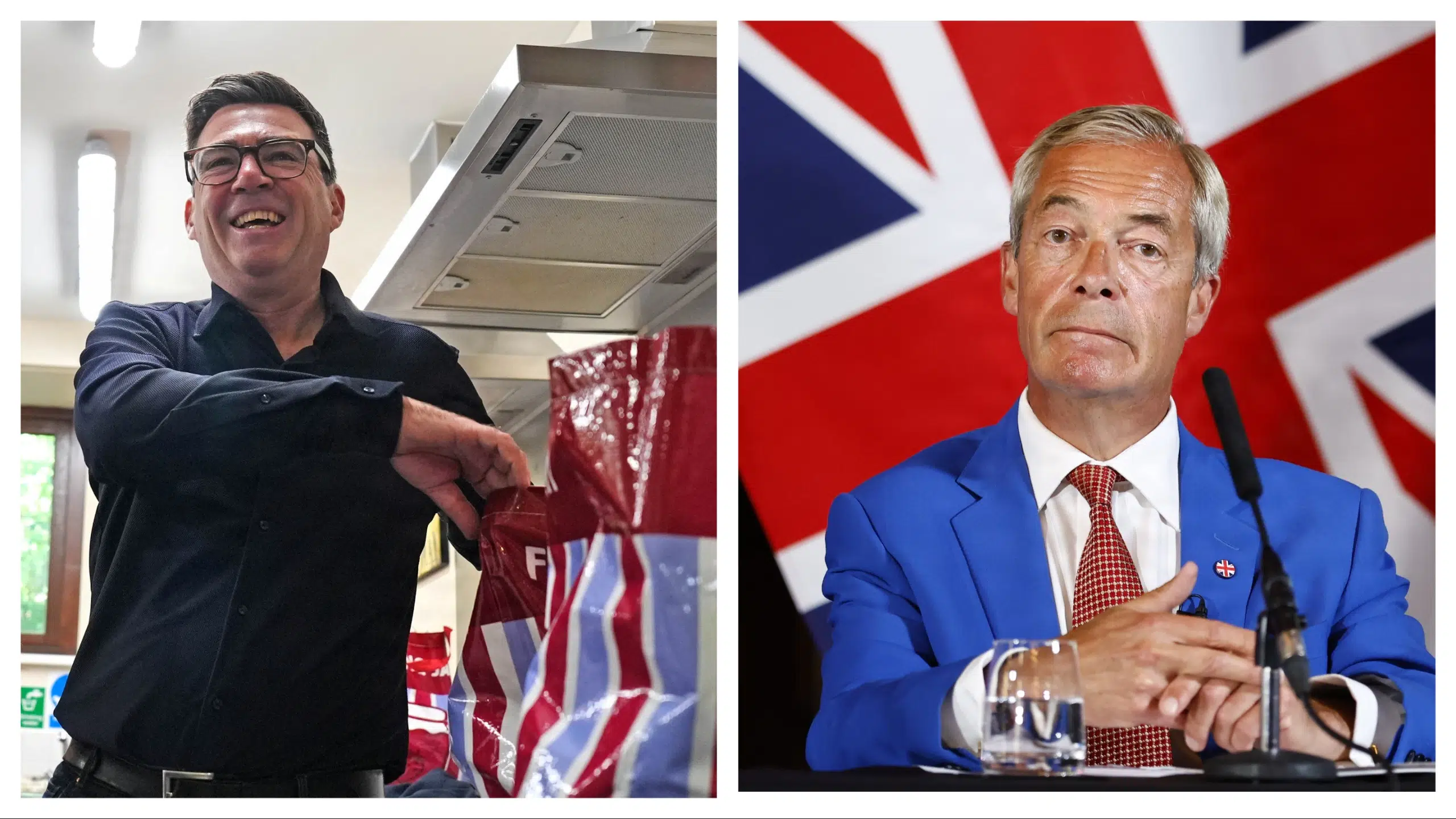 Andy Burnham kan gå på vandet lige nu. Men det er ikke den store historie i britisk politik