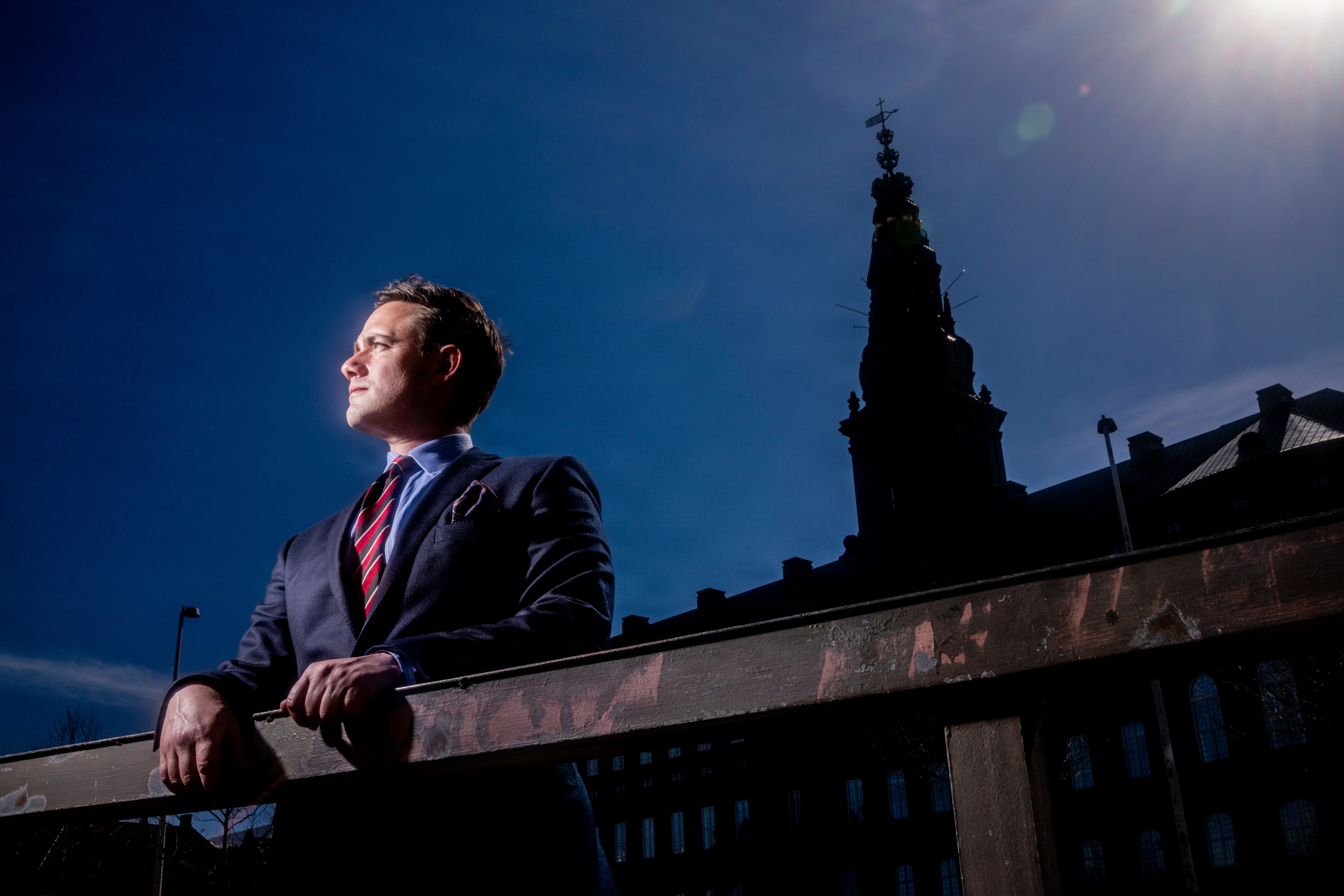 Christian Egander Skov har skrevet en bog om opbruddet i blå blok. Nu ser han igen sprækker i det borgerlige fundament