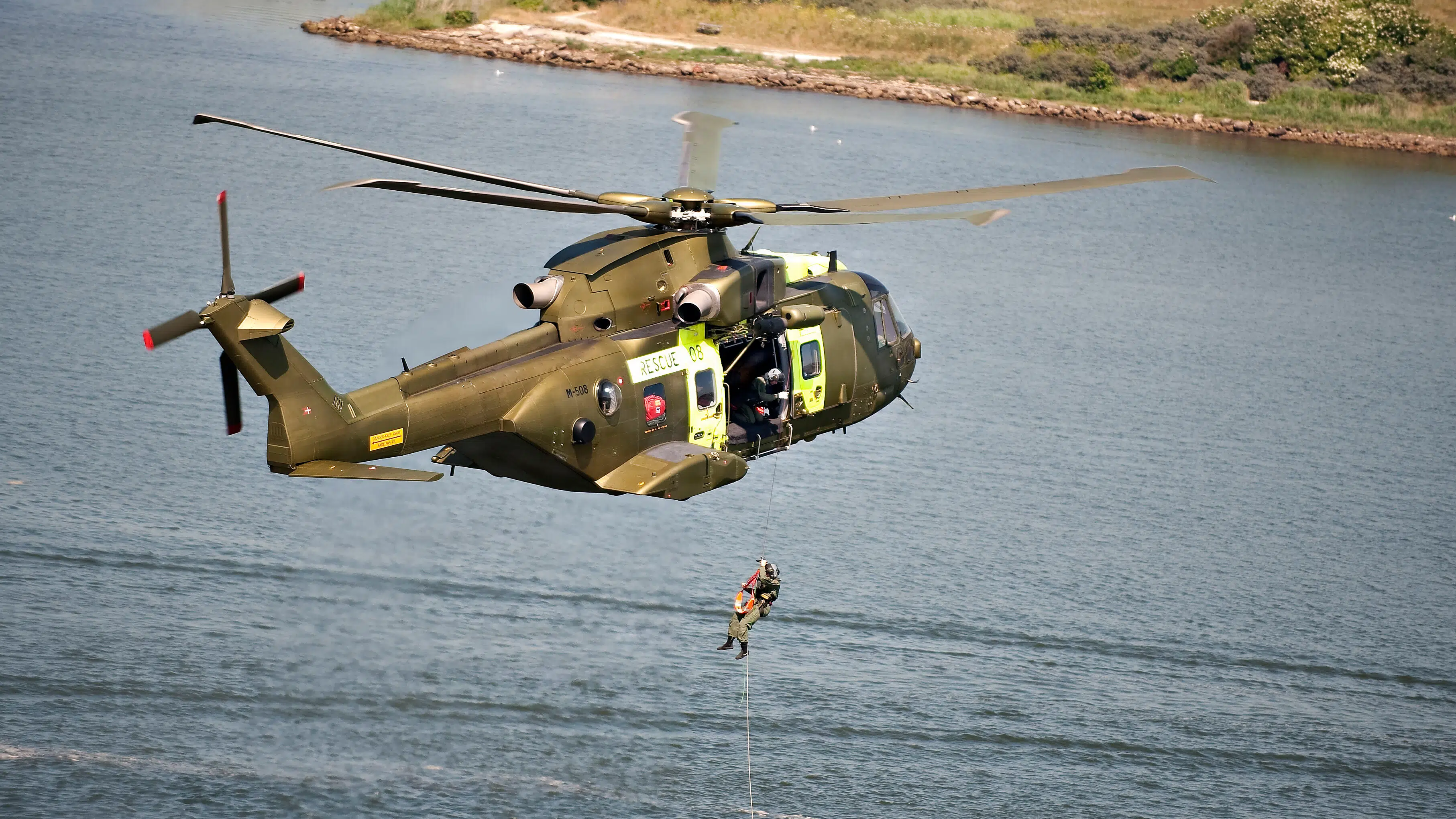 Helikopter sat ind: To tyske børn forsvandt i Vadehavet