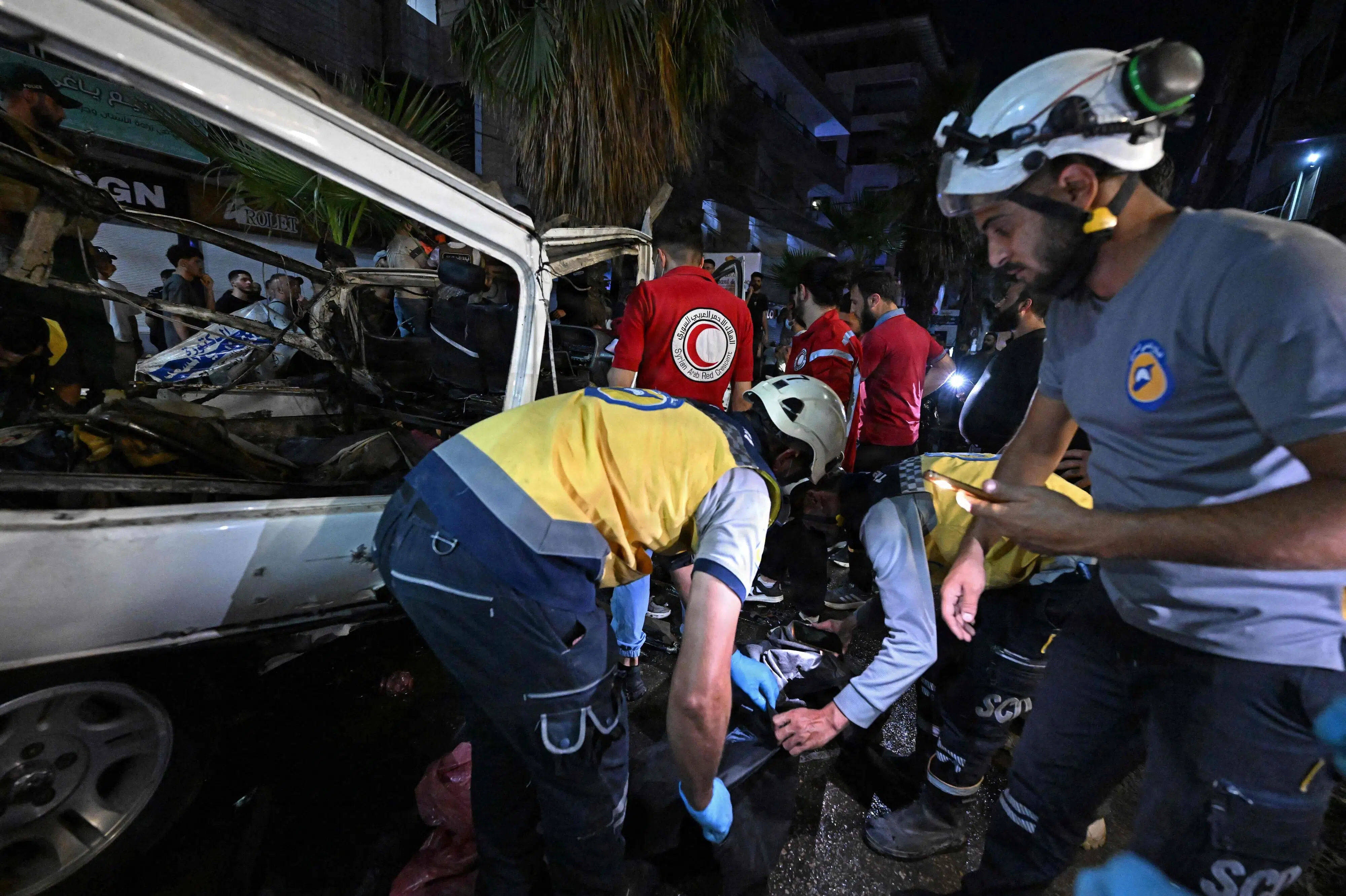 To er dræbt og 13 såret i eksplosion i Syrien