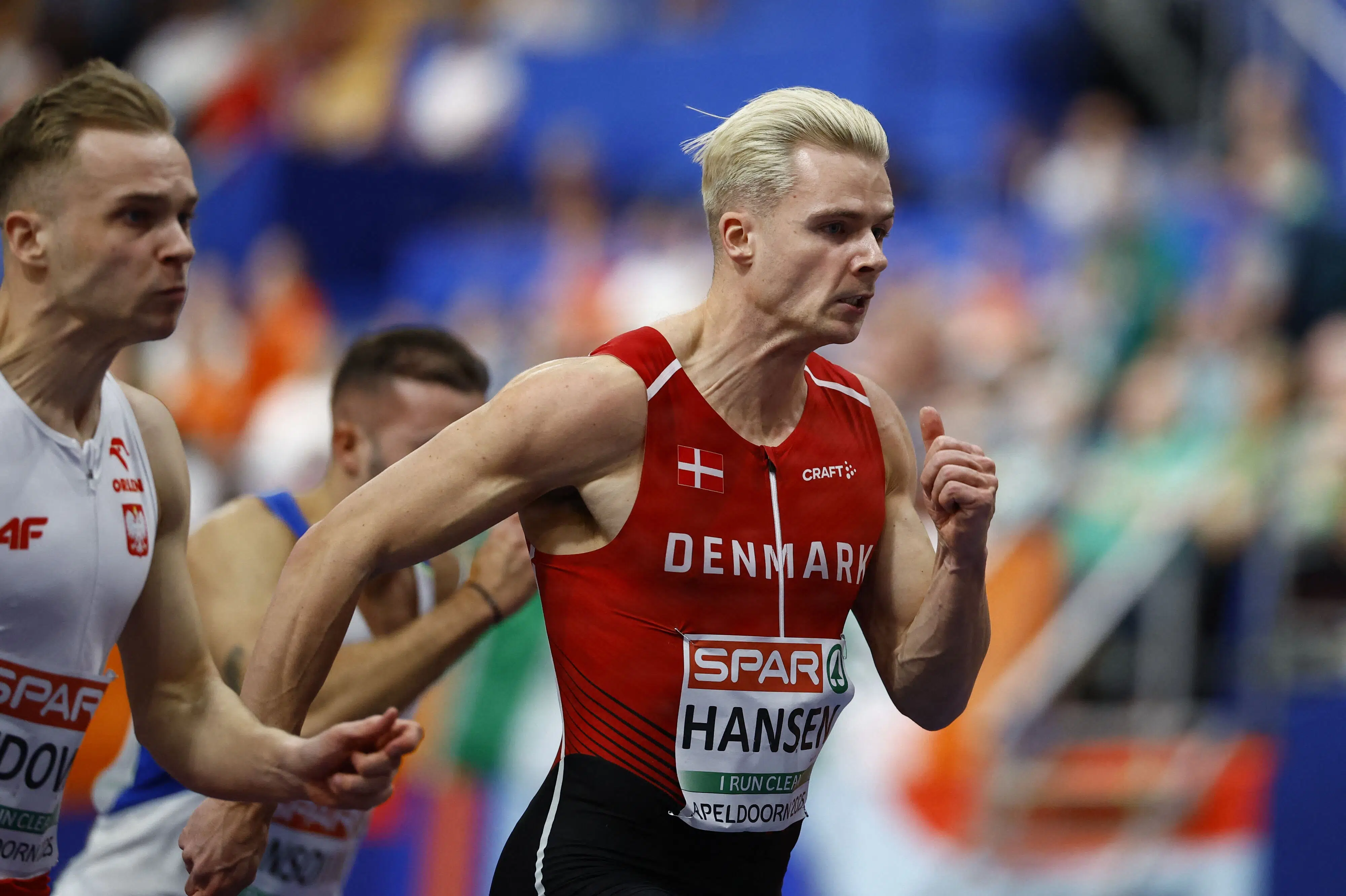 Dansker sprinter sig i semifinale med solidt løb i modvind