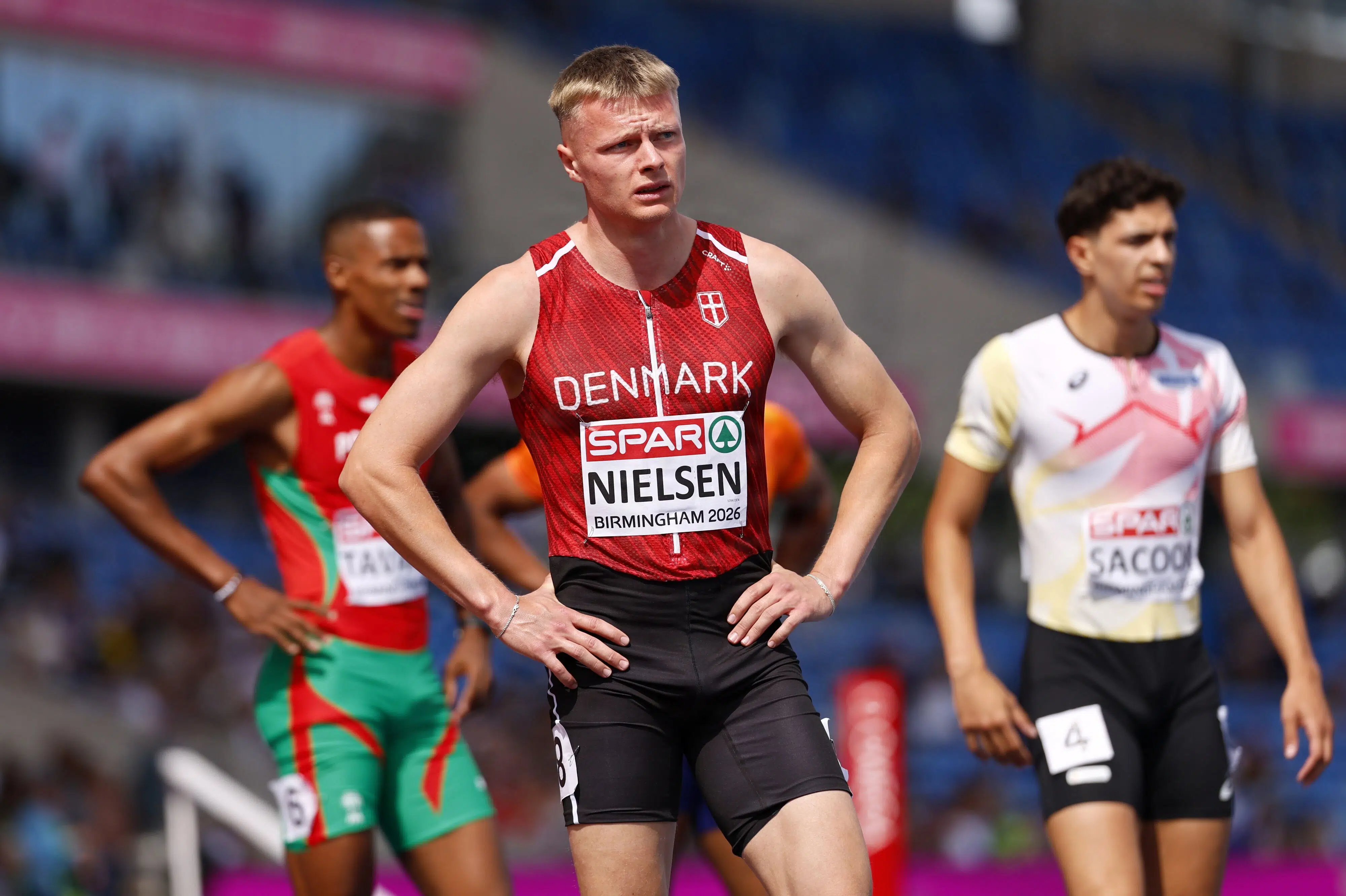 Dansk stafethold misser semifinale trods dansk rekord
