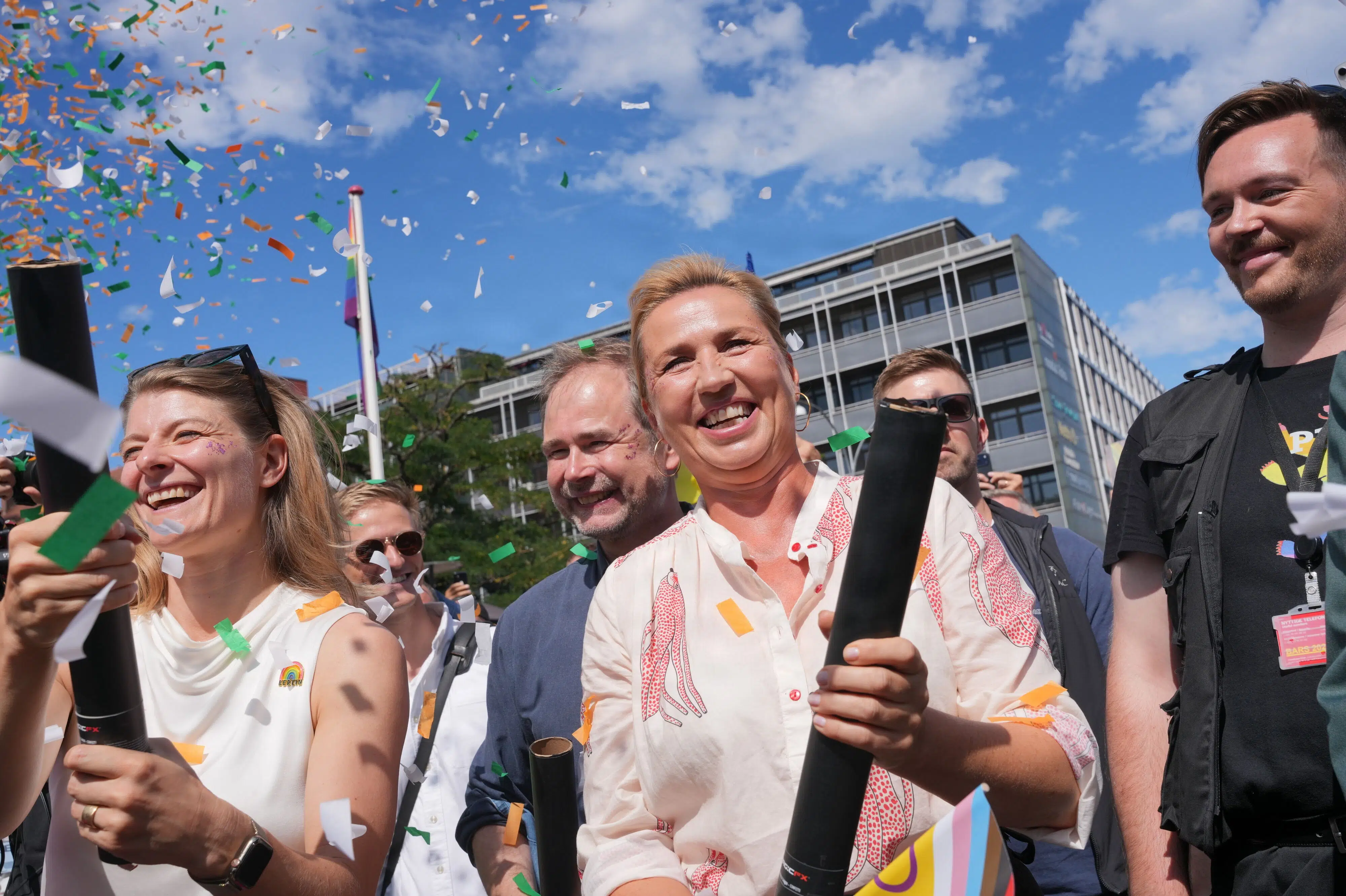 Flere ministre er til stede ved Pride-paraden i København