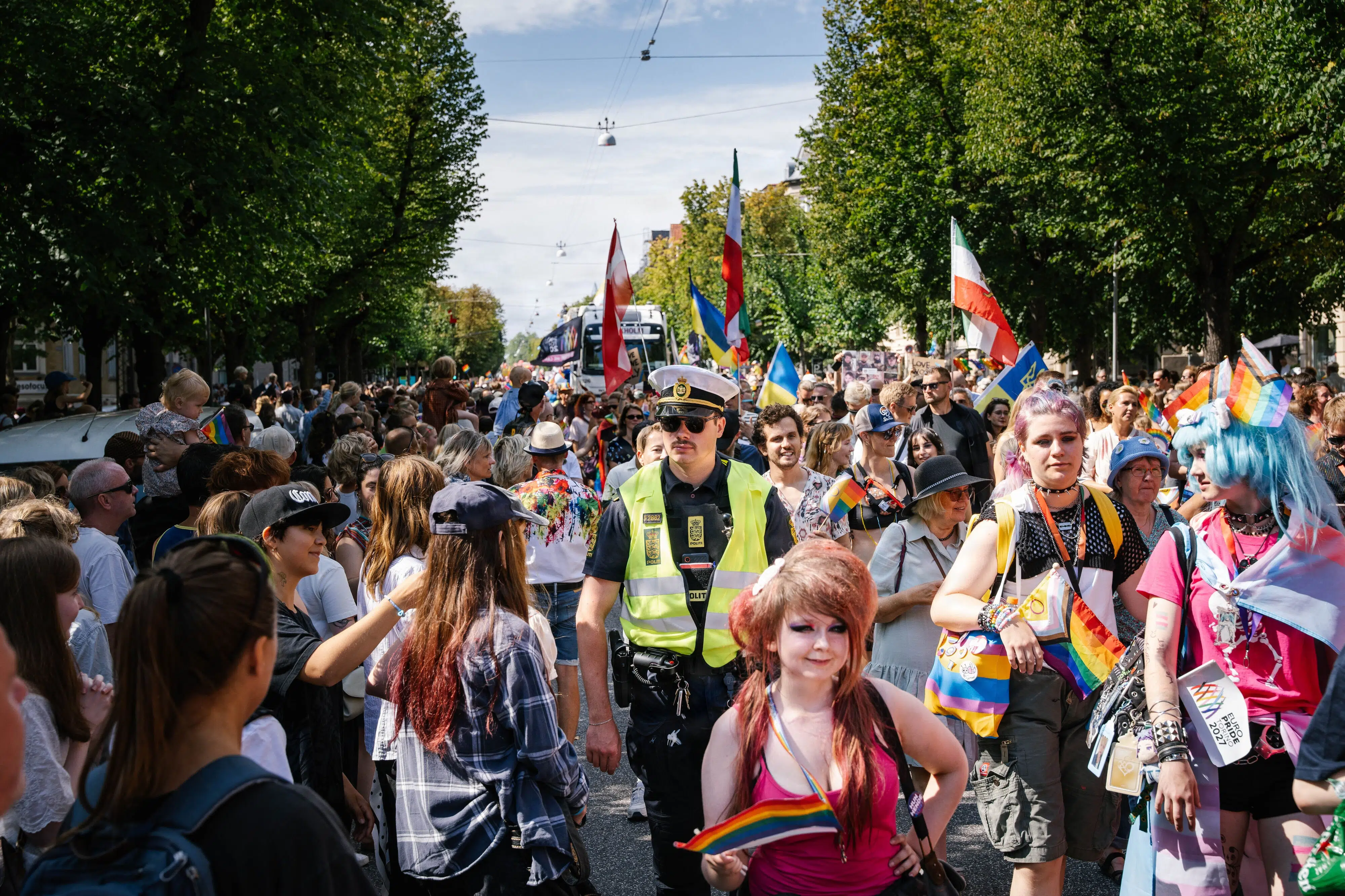 Ingen anholdelser fandt sted under lørdagens Copenhagen Pride