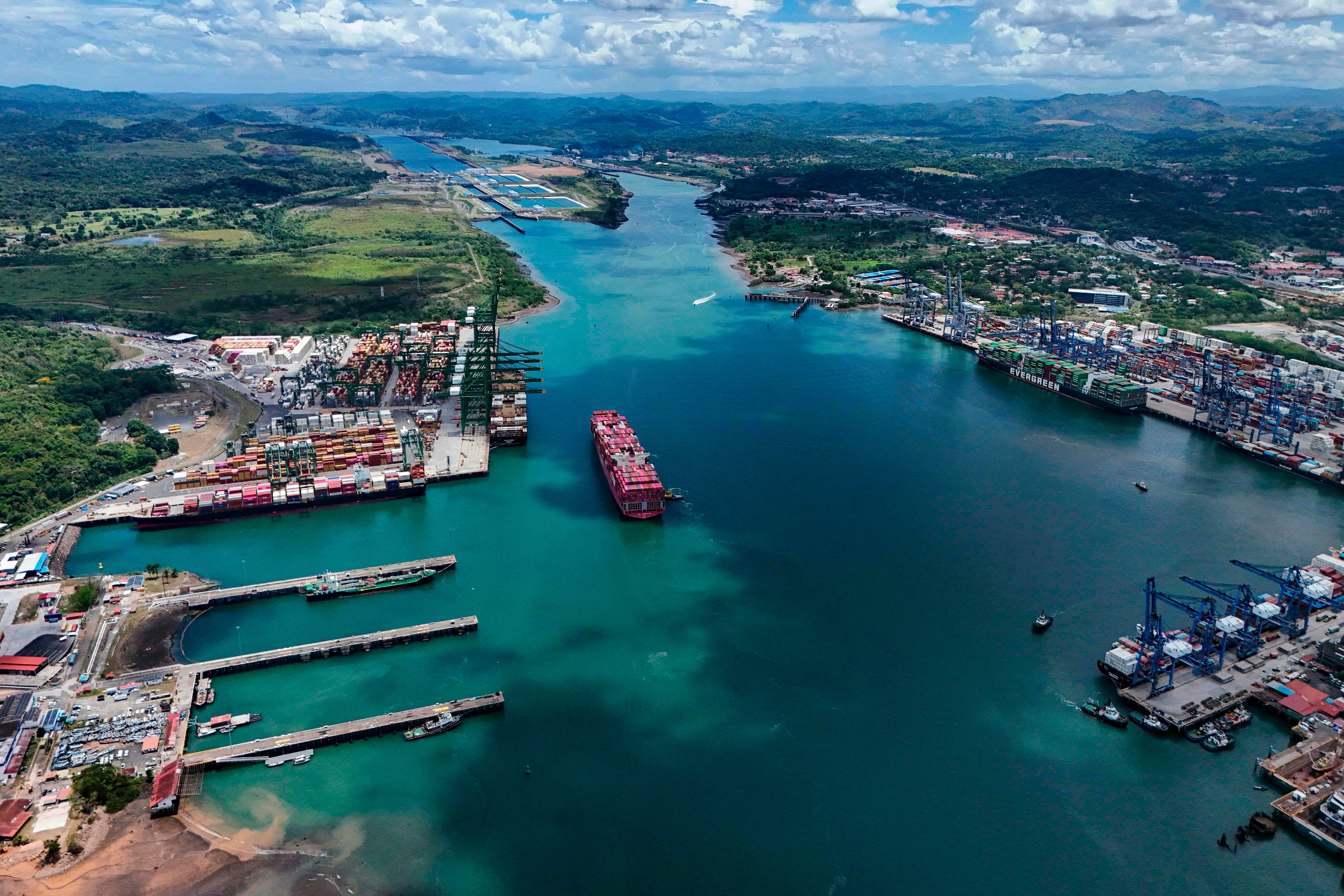 Panama Canal cuts ship traffic again as drought depletes water levels