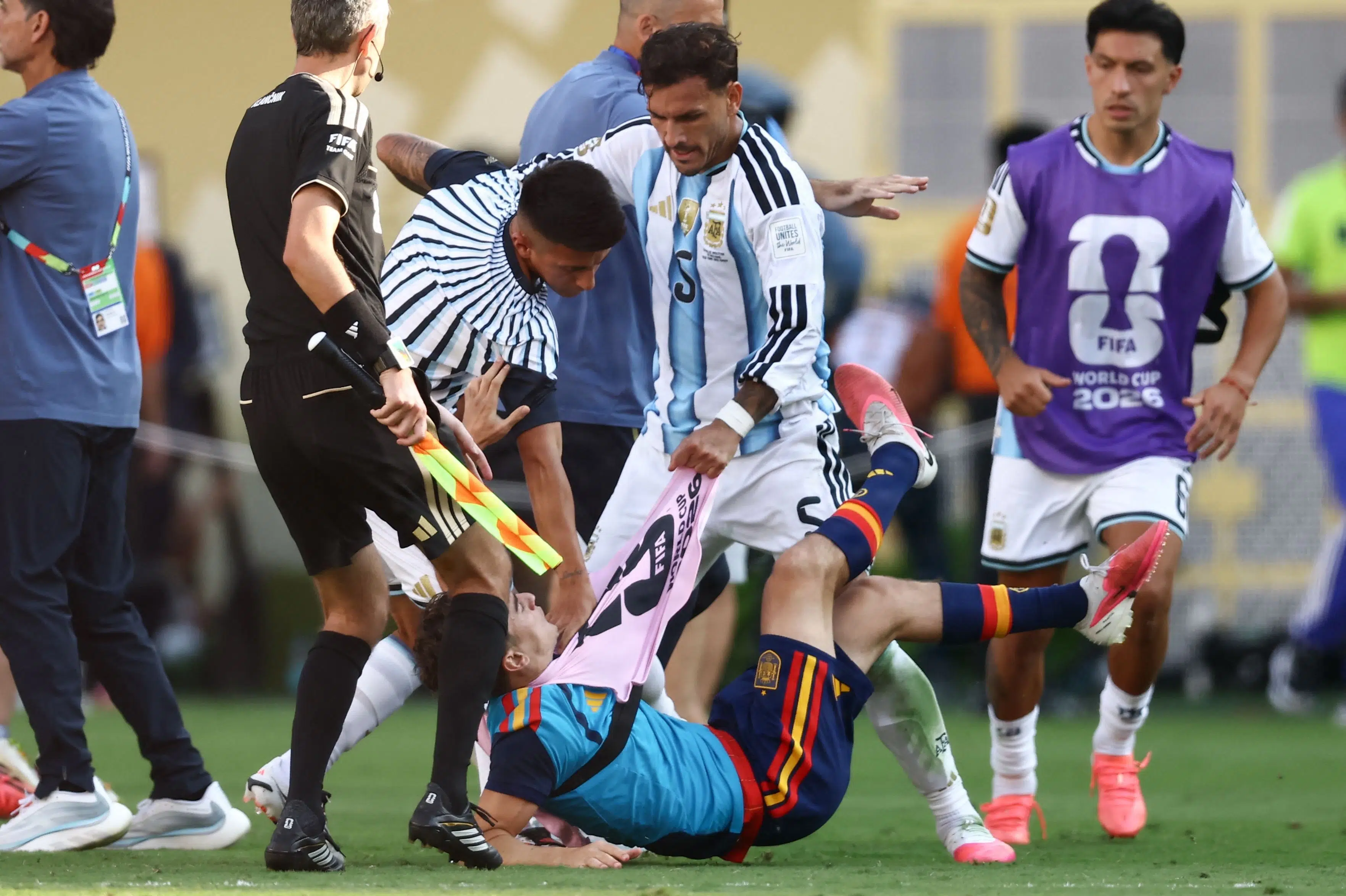 Argentine players receive lengthy bans for post-World Cup final brawl