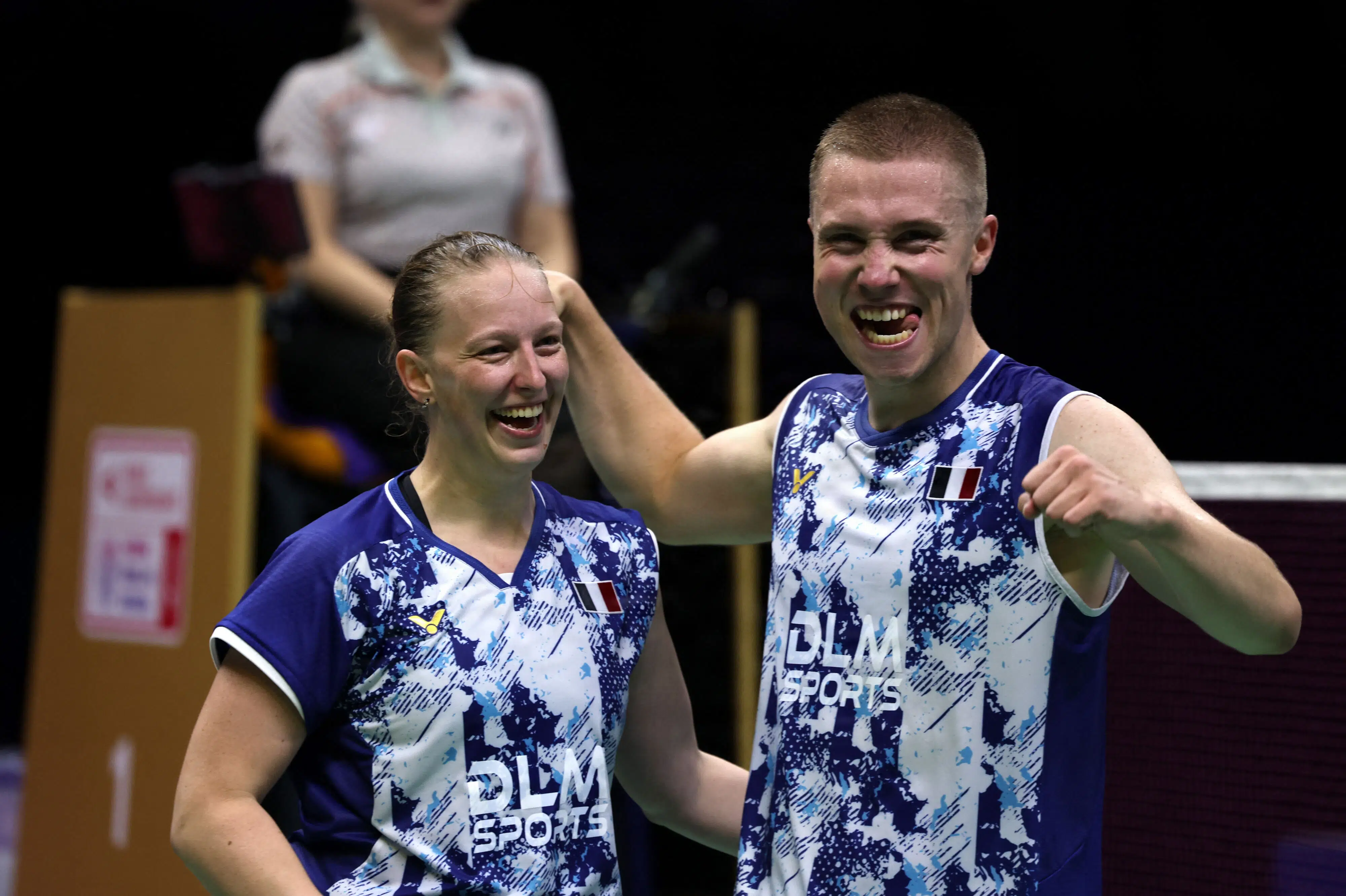 French badminton pair breaks European VM gold drought in doubles