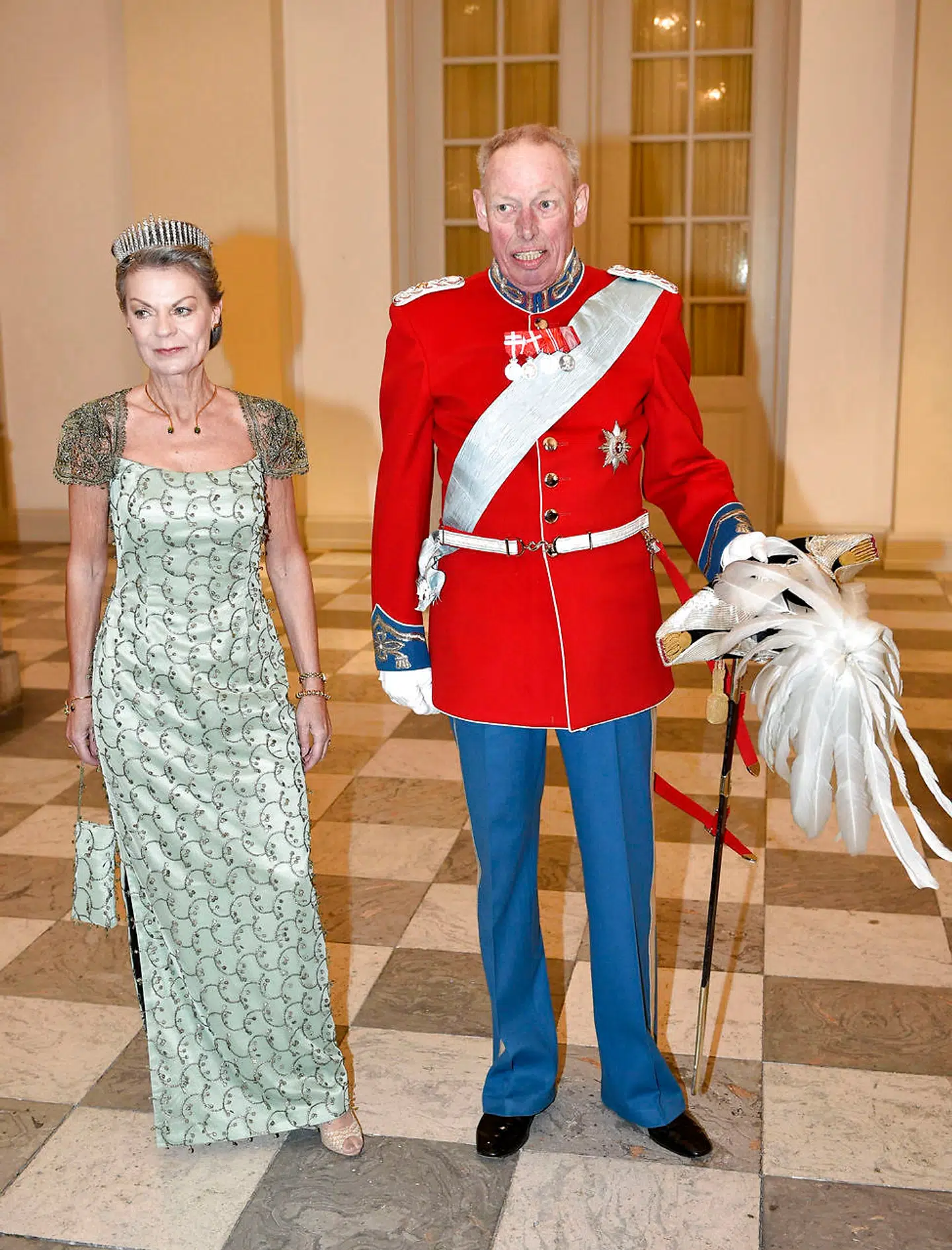 Grev Ingolf med sin kone, grevinde Sussie.