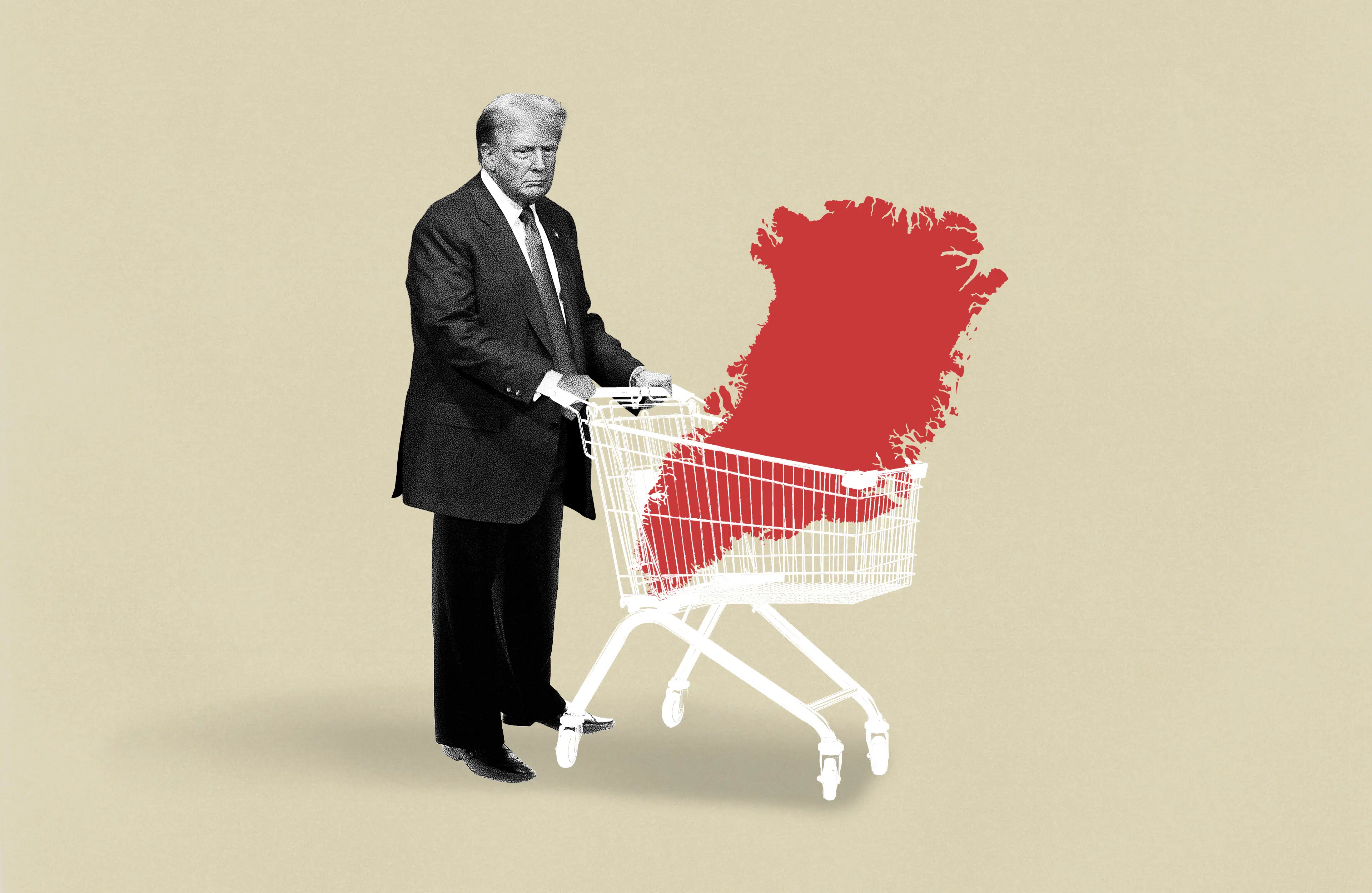 Trumps trusler begyndte i mildt vejr på havnen i Nuuk. Nu er syv års storm forbi, hvis man skal tro den amerikanske præsident
