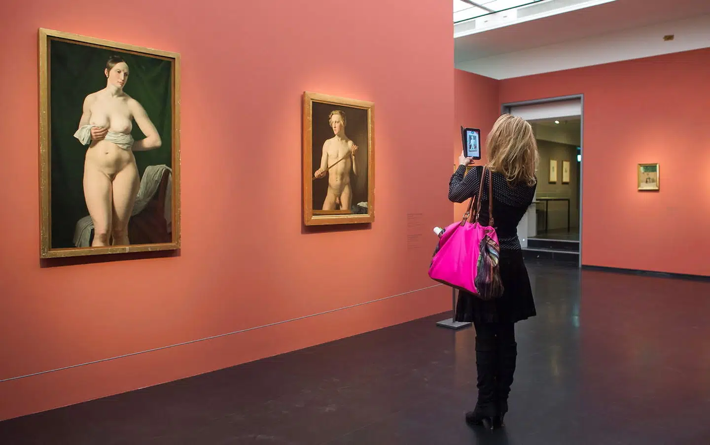 Udstillinger i Hamborg, Paris og Washington D.C. har været med til at skabe international interesse for Eckersberg. Billedet er fra 2016, hvor Hamburger Kunsthalle havde en udstilling med den danske guldaldermaler.