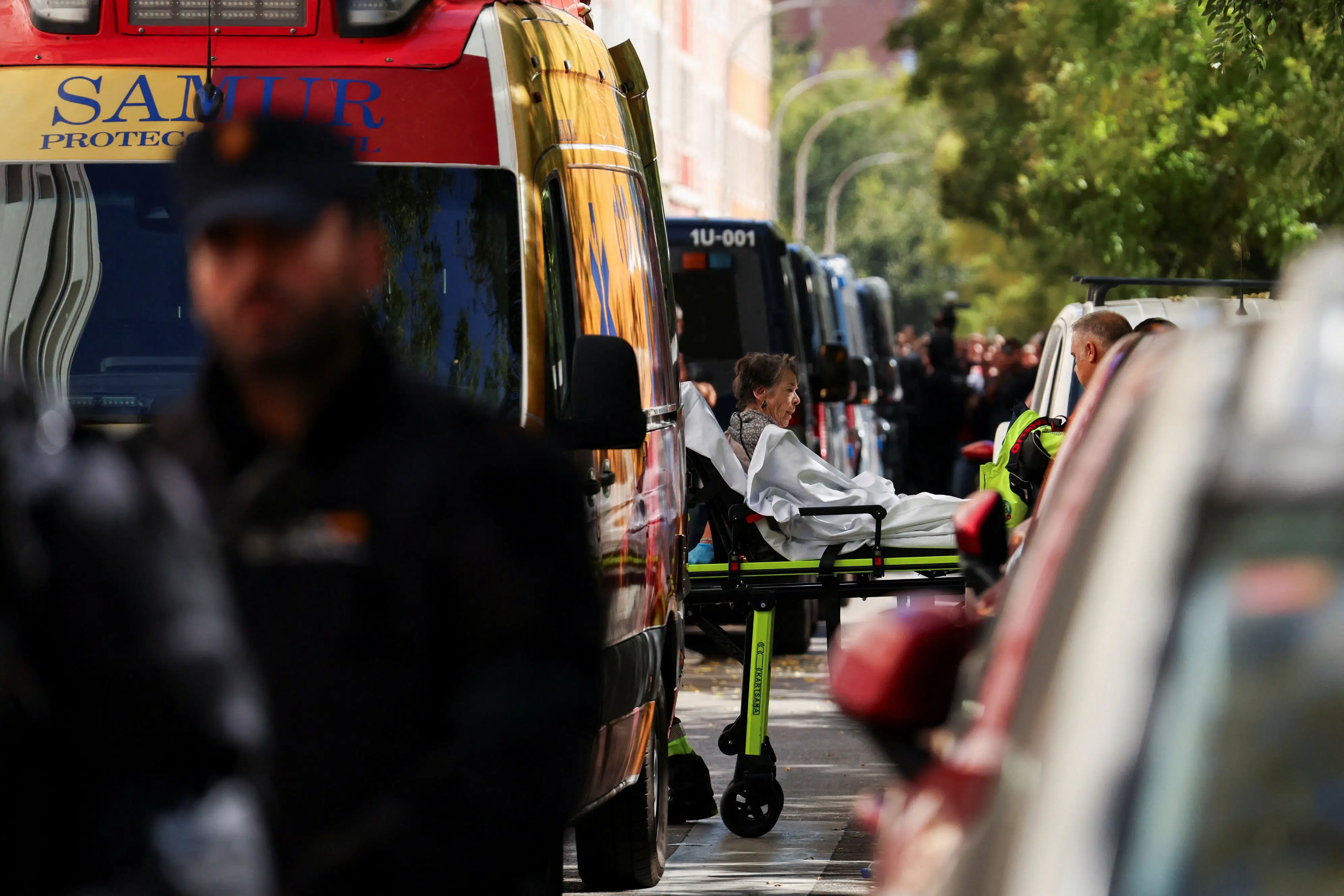 Tvangsfjernelse af 87-årig lejer fører til demonstration i Madrid