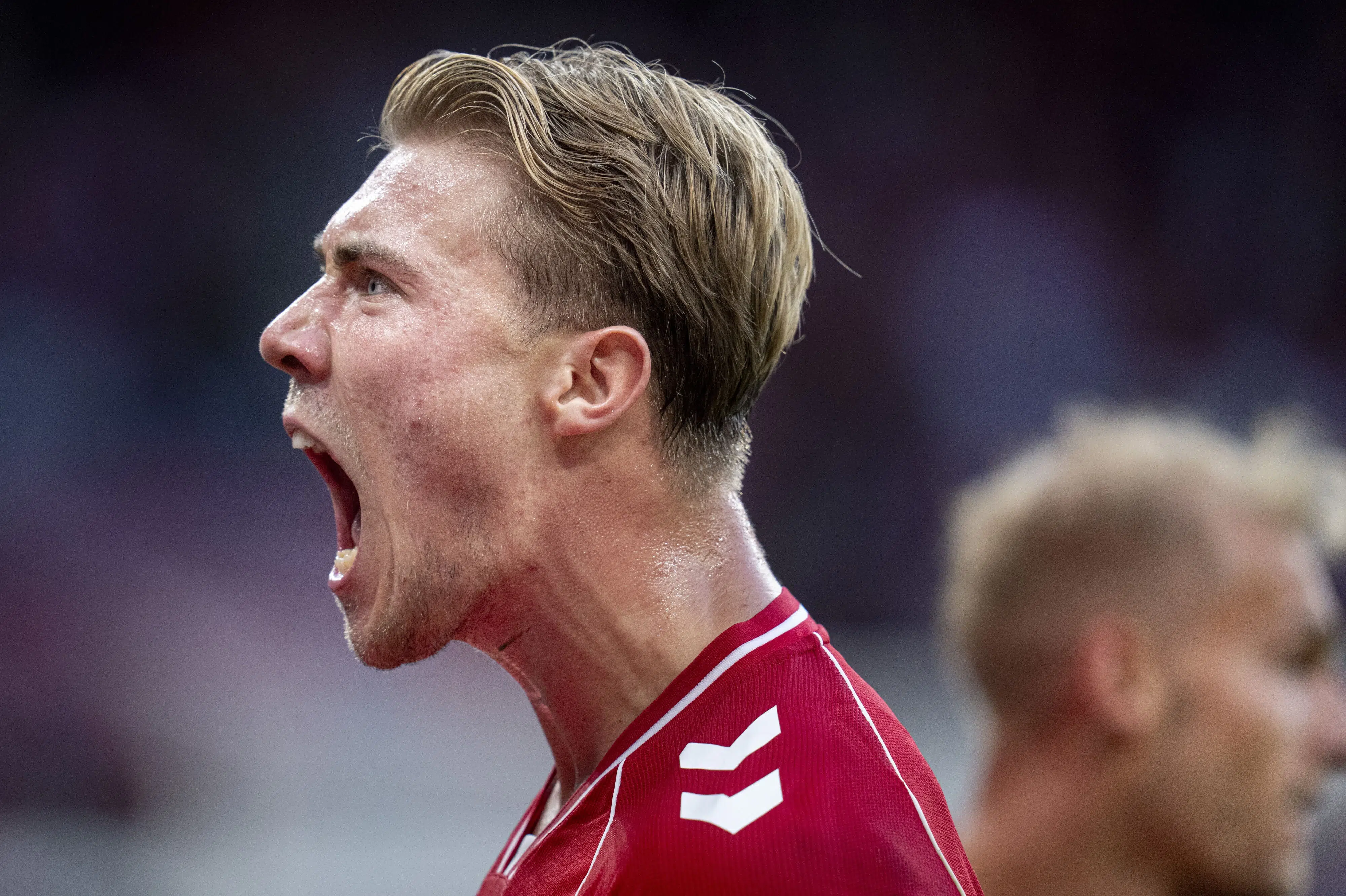 Rasmus Højlund håber at få tilskrevet scoring mod Wales