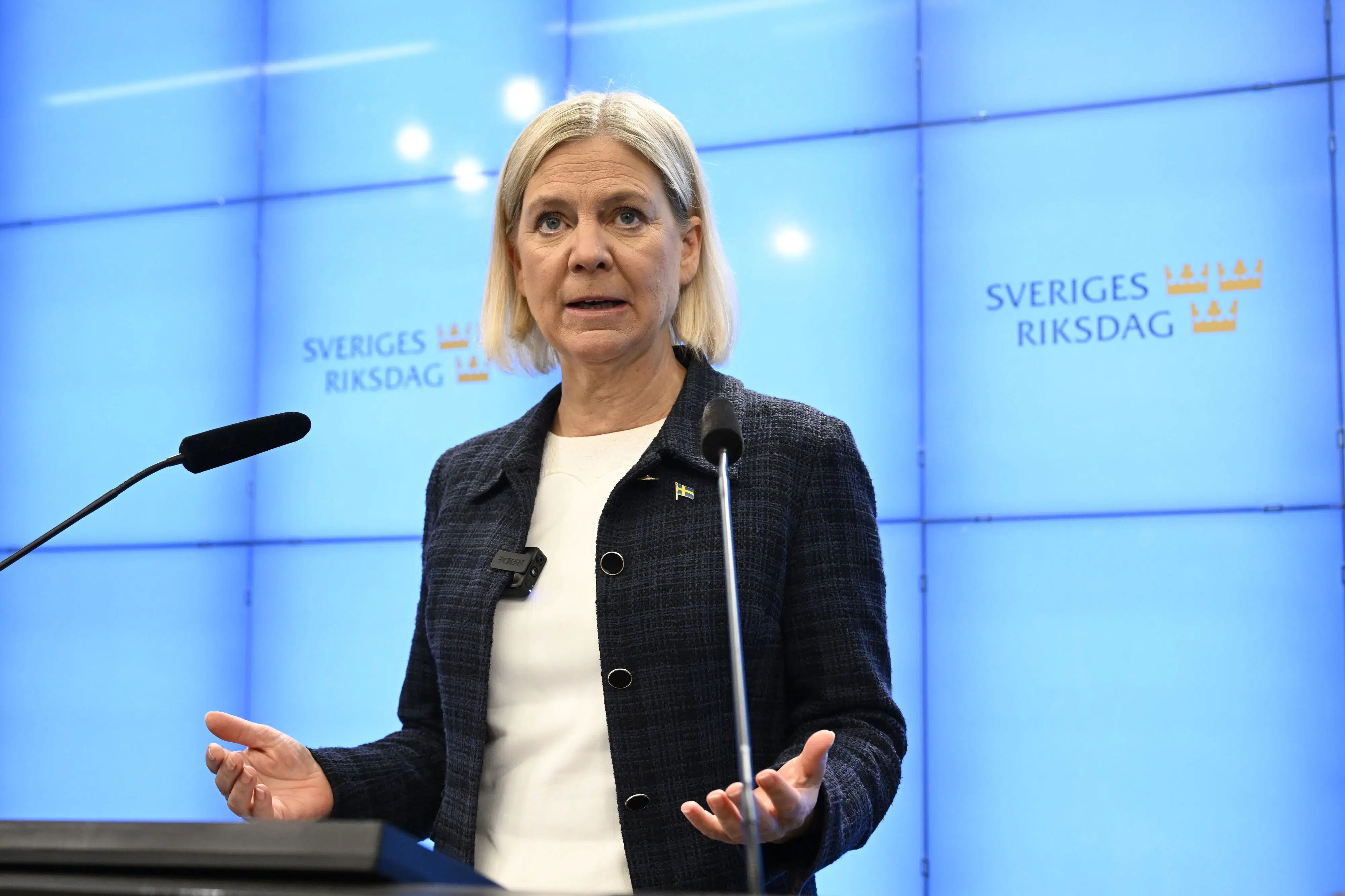 Svensk S-formand opgiver forsøg på at danne regering