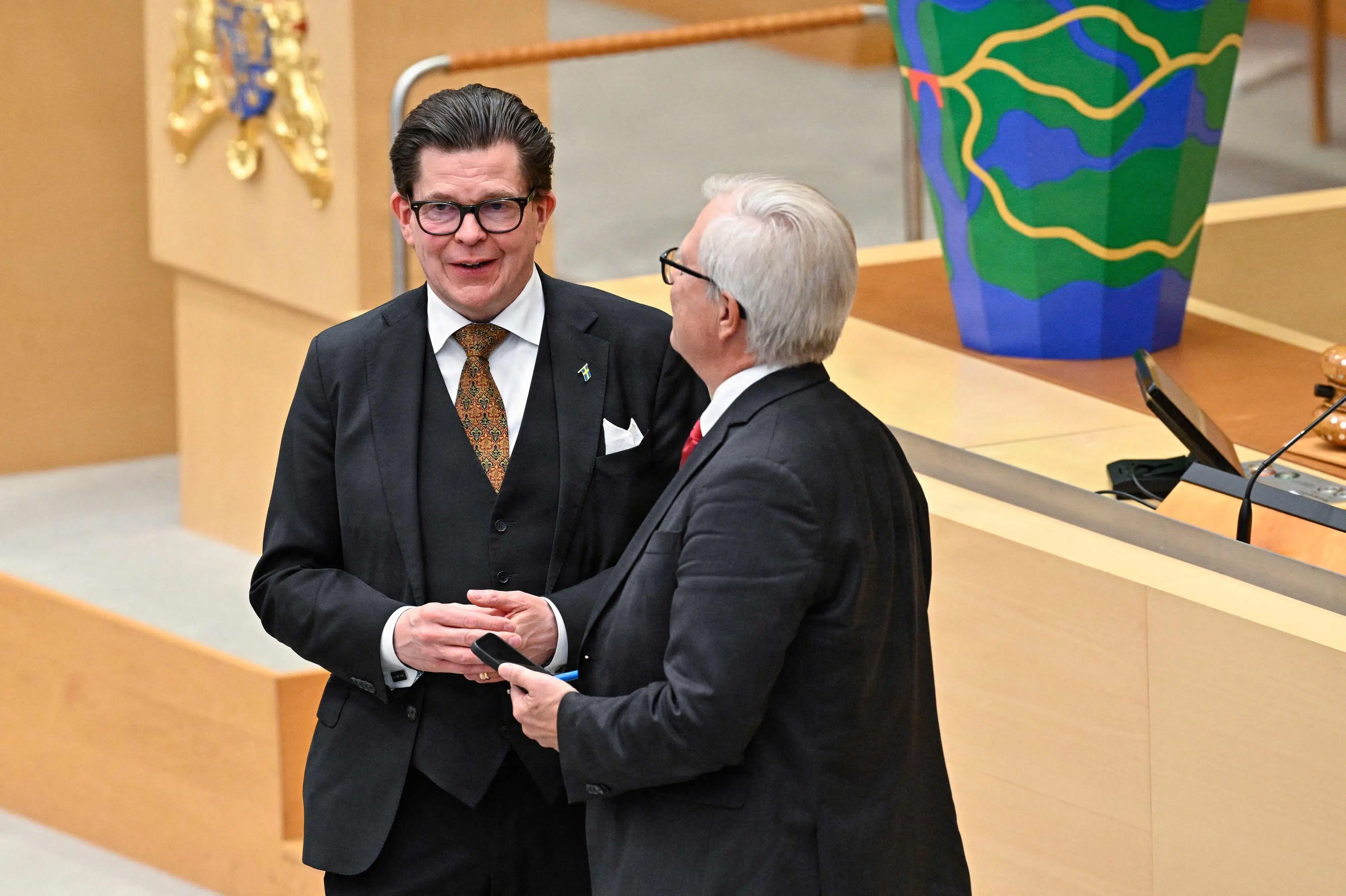 Svensk parlament genvælger formand til Riksdagen