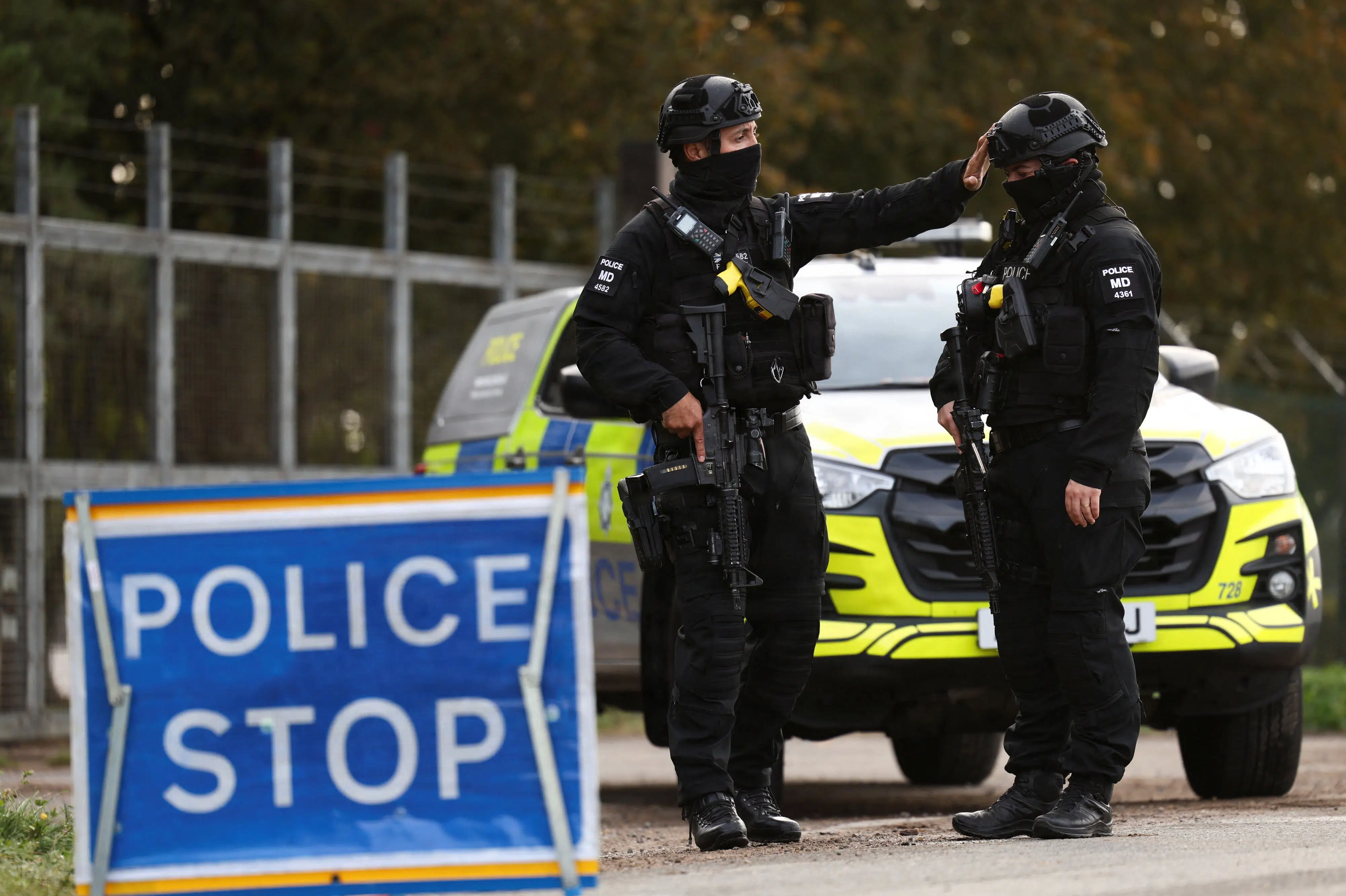 Anholdte mistænkt for terrorplaner i Storbritannien er britiske statsborgere