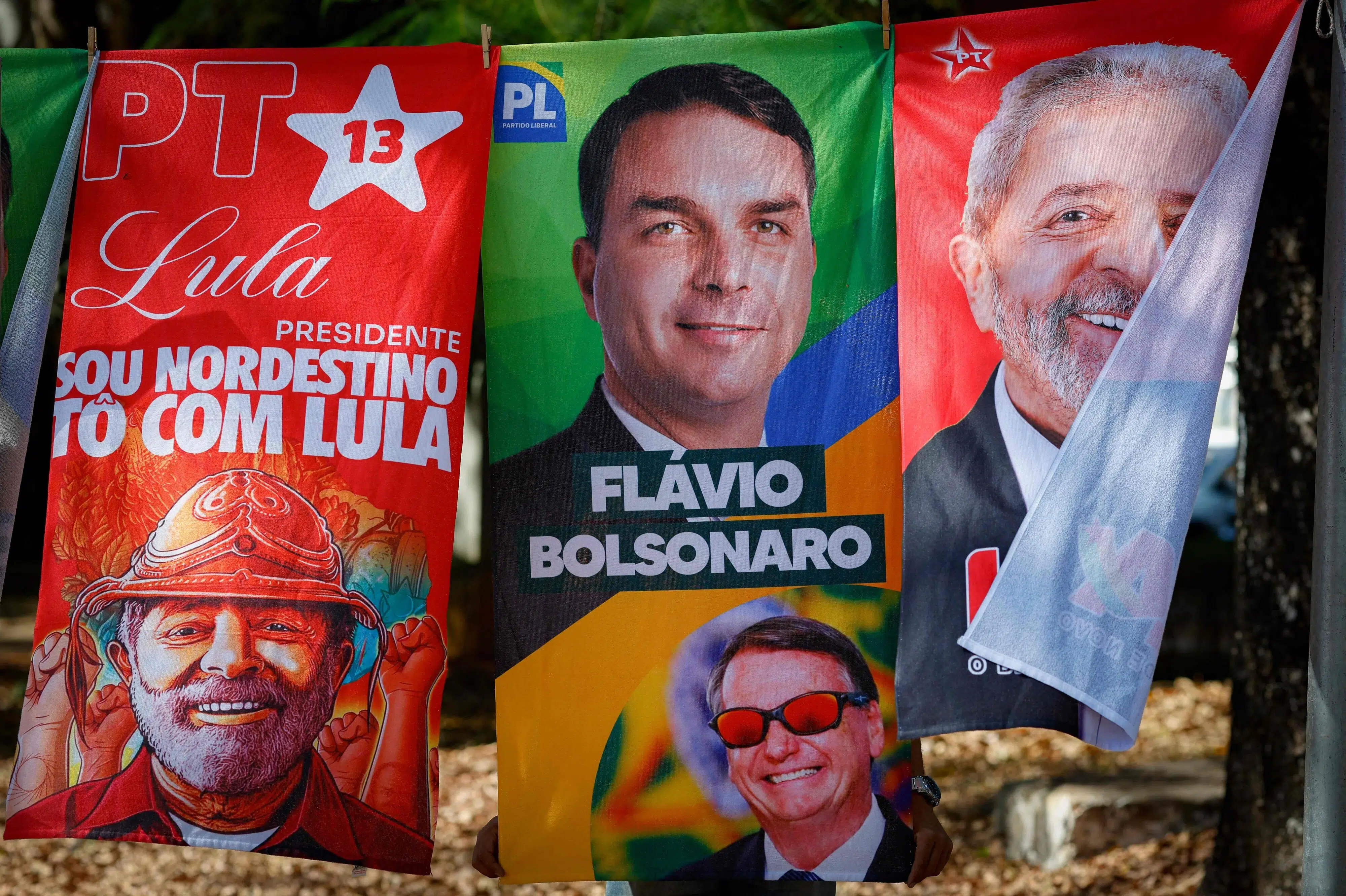 Måling viser dødt løb mellem Lula og Flavio i Brasilien