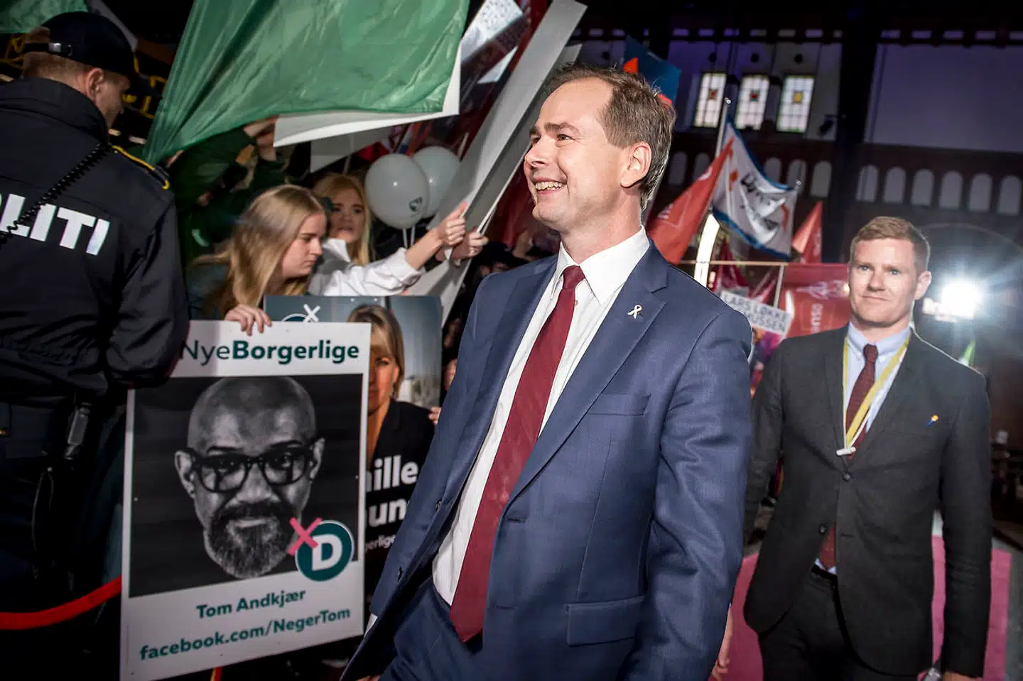 Socialdemokratiets daværende pressechef Mads Brandstrup (i baggrunden) ringede og advarede forskeren Rikke Haugbølle, da hun i 2018 udtalte sig kritisk om Socialdemokratiets udlændingeudspil.