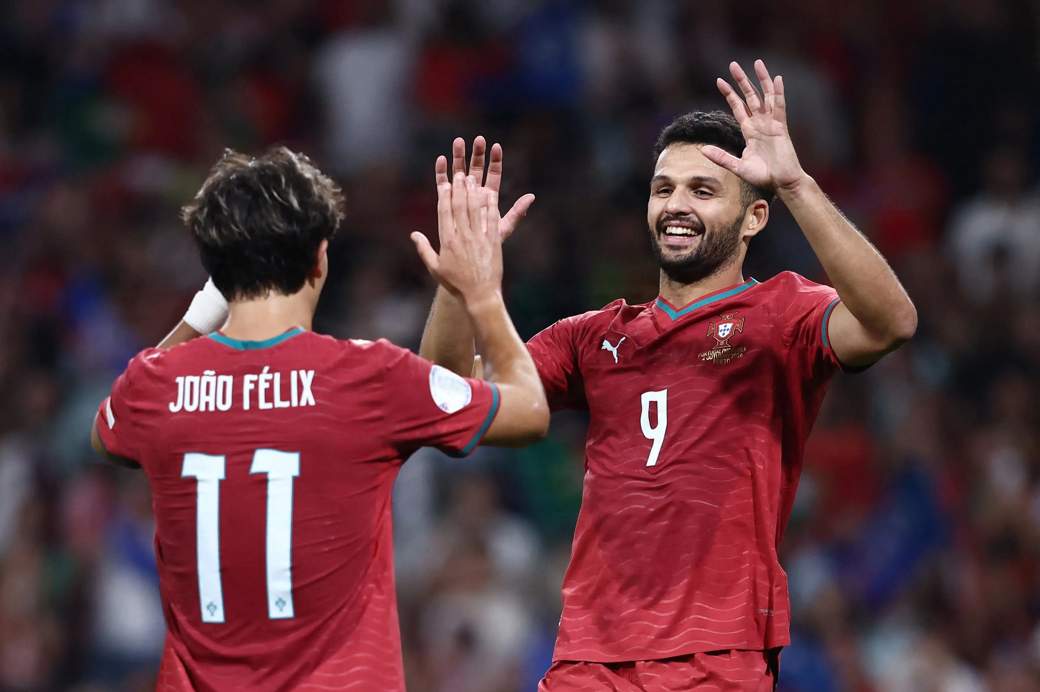 Portugal får skovlen under trætte nordmænd