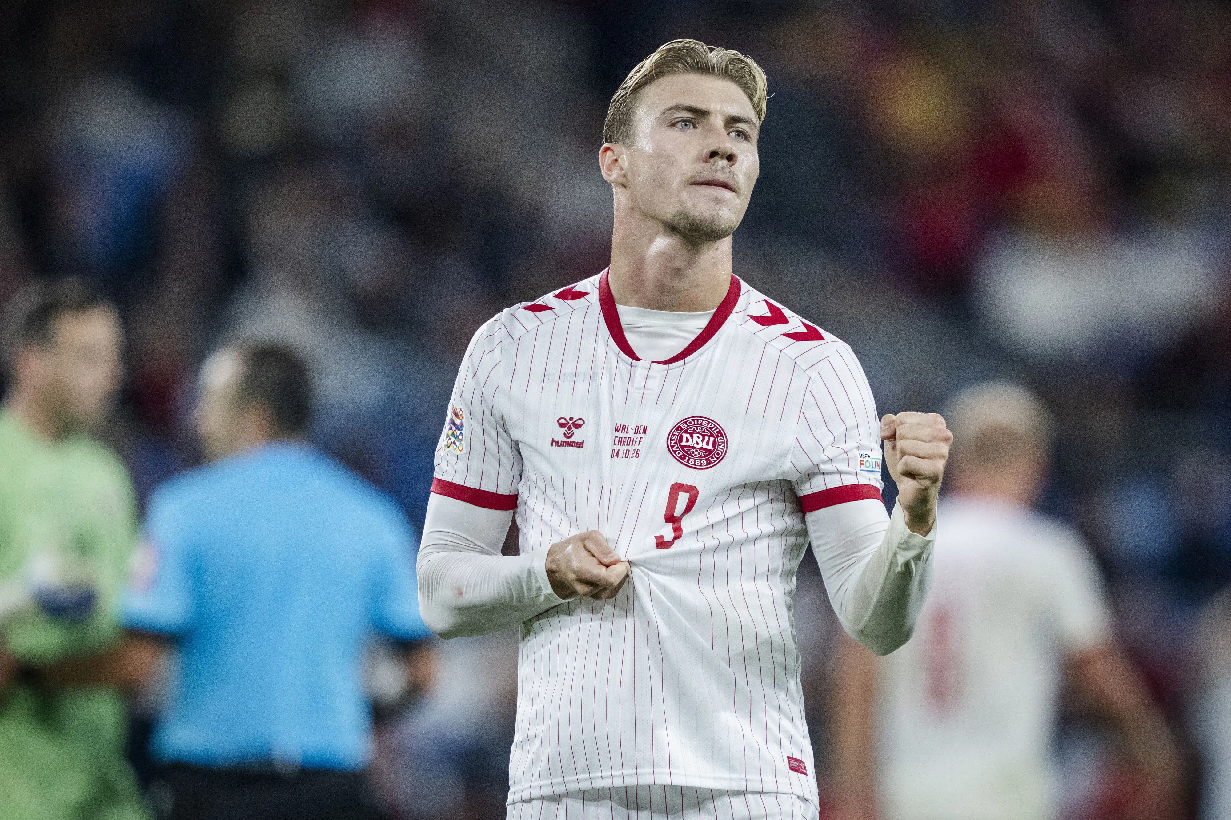Landstræner kalder Højlund for Danmarks svar på Haaland