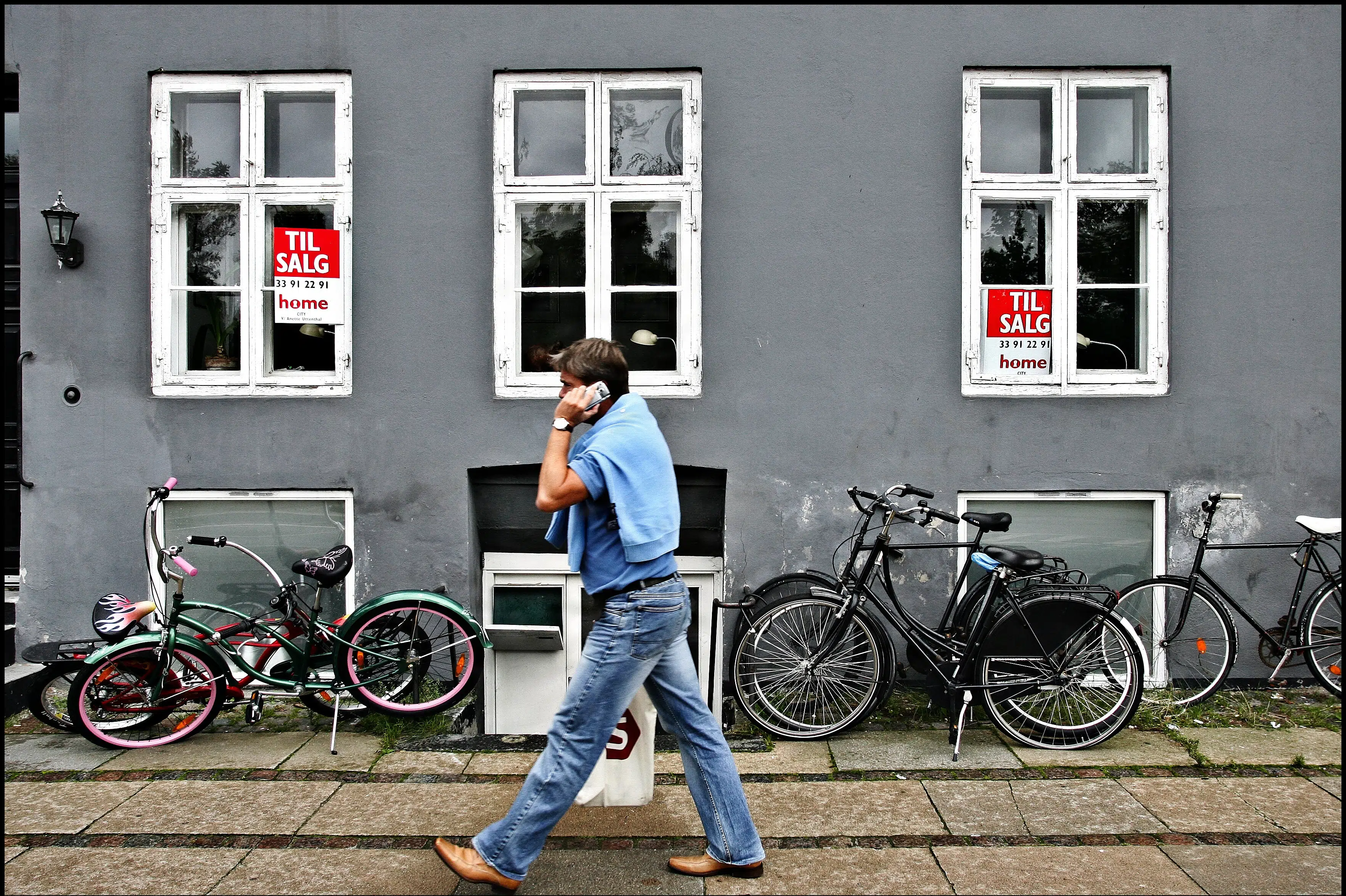 Antal lejligheder til salg i København når højeste niveau i 33 måneder