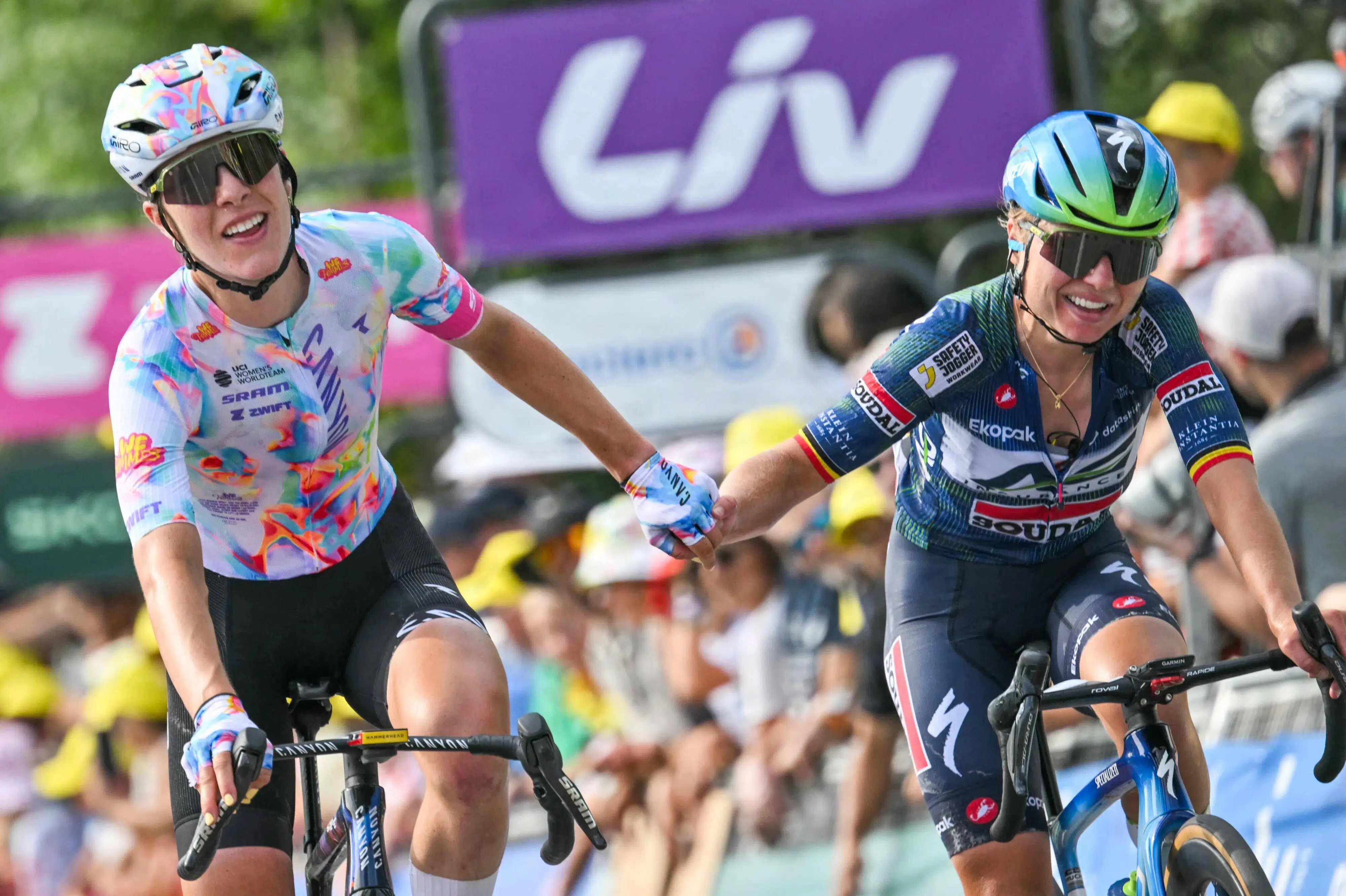 Marianne Vos slår tysker med dansk baggrund i VM-drama