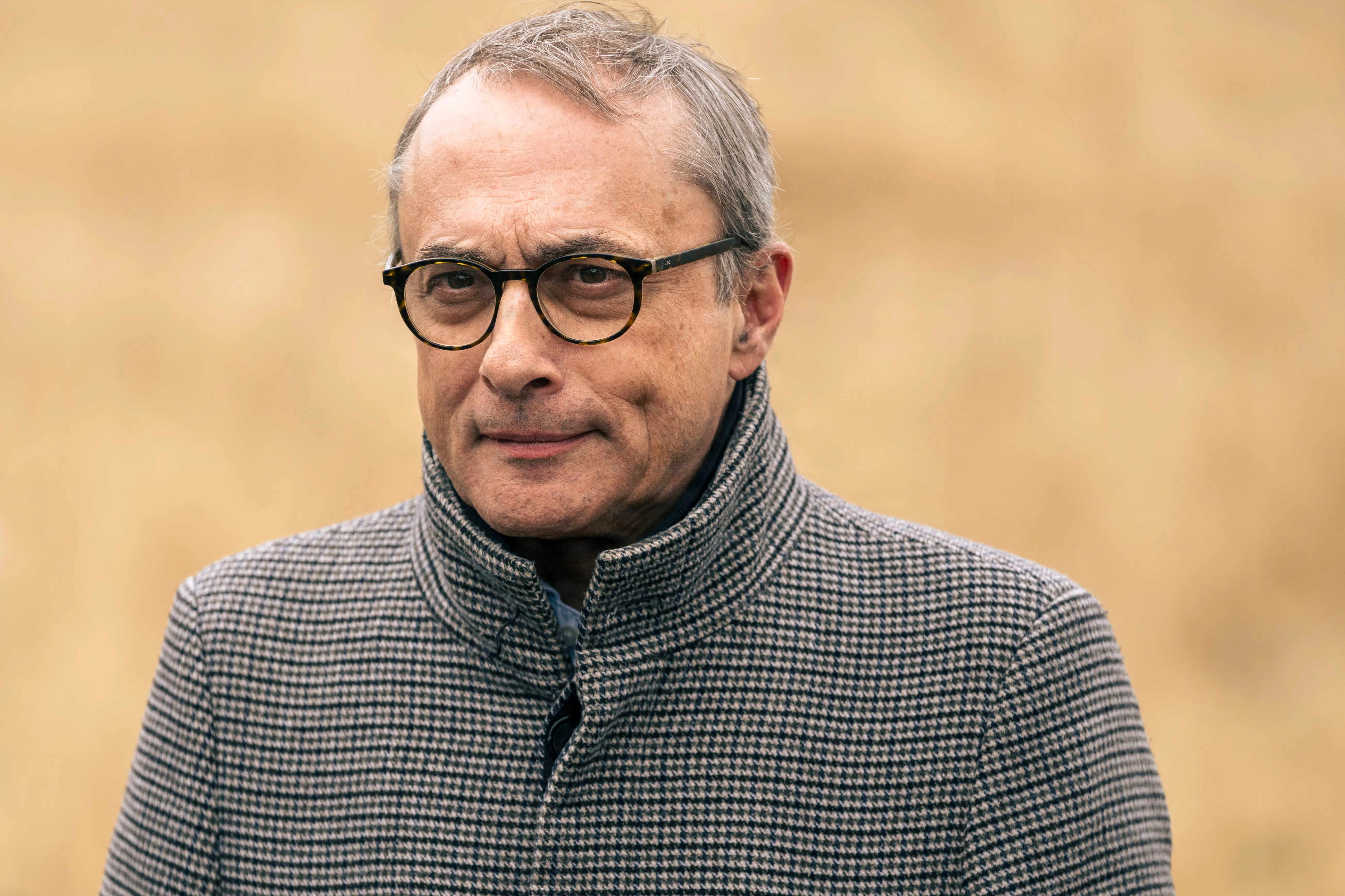 Michael Ziegler har brugt sin efterårsferie på at køre en Citroën Jumpy til en hemmelig adresse i Kyiv