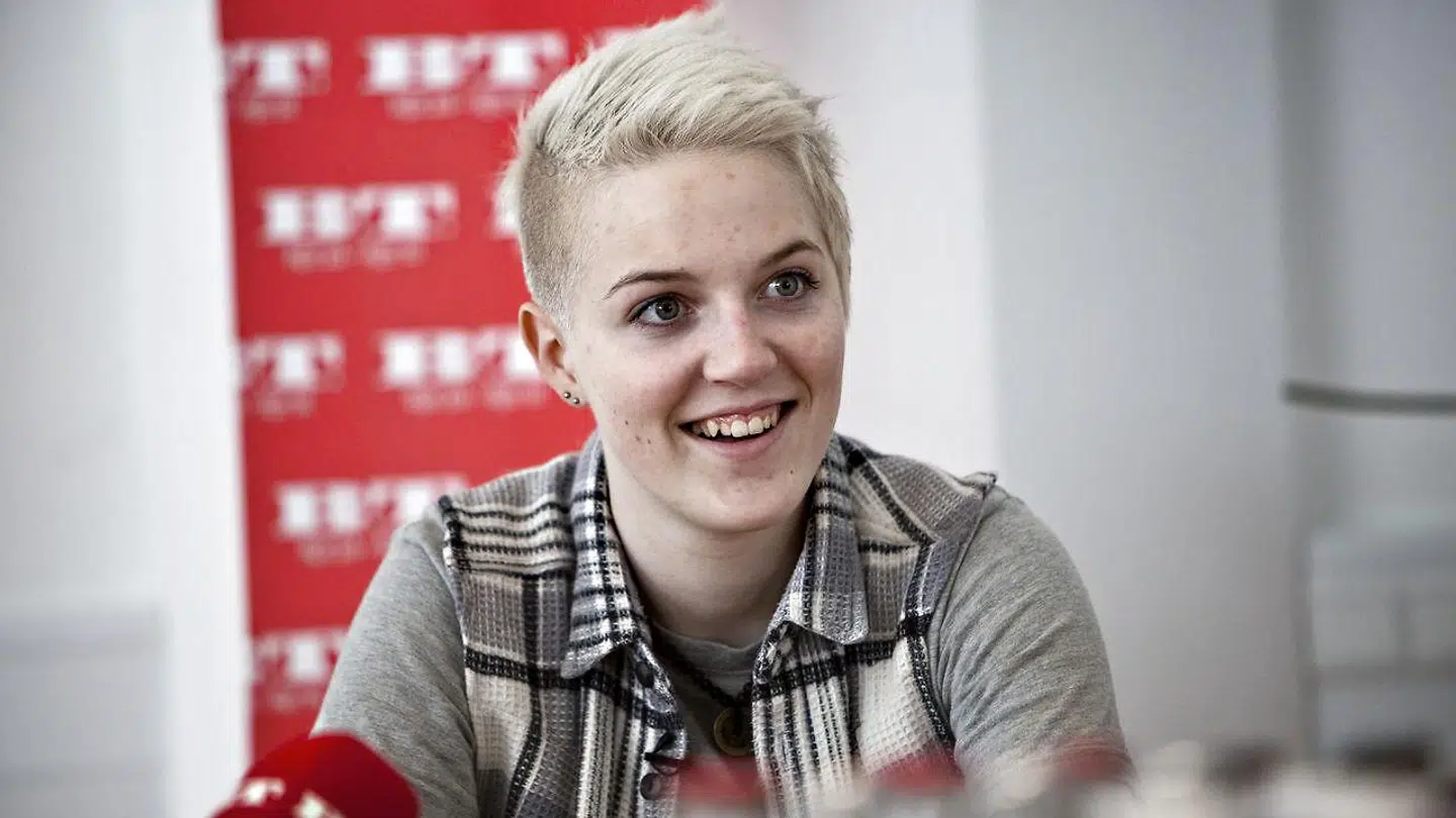 Sådan så det ud, da B.T. fik besøg af Noah – dengang Sarah – kort efter han vandt X Factor i 2011.