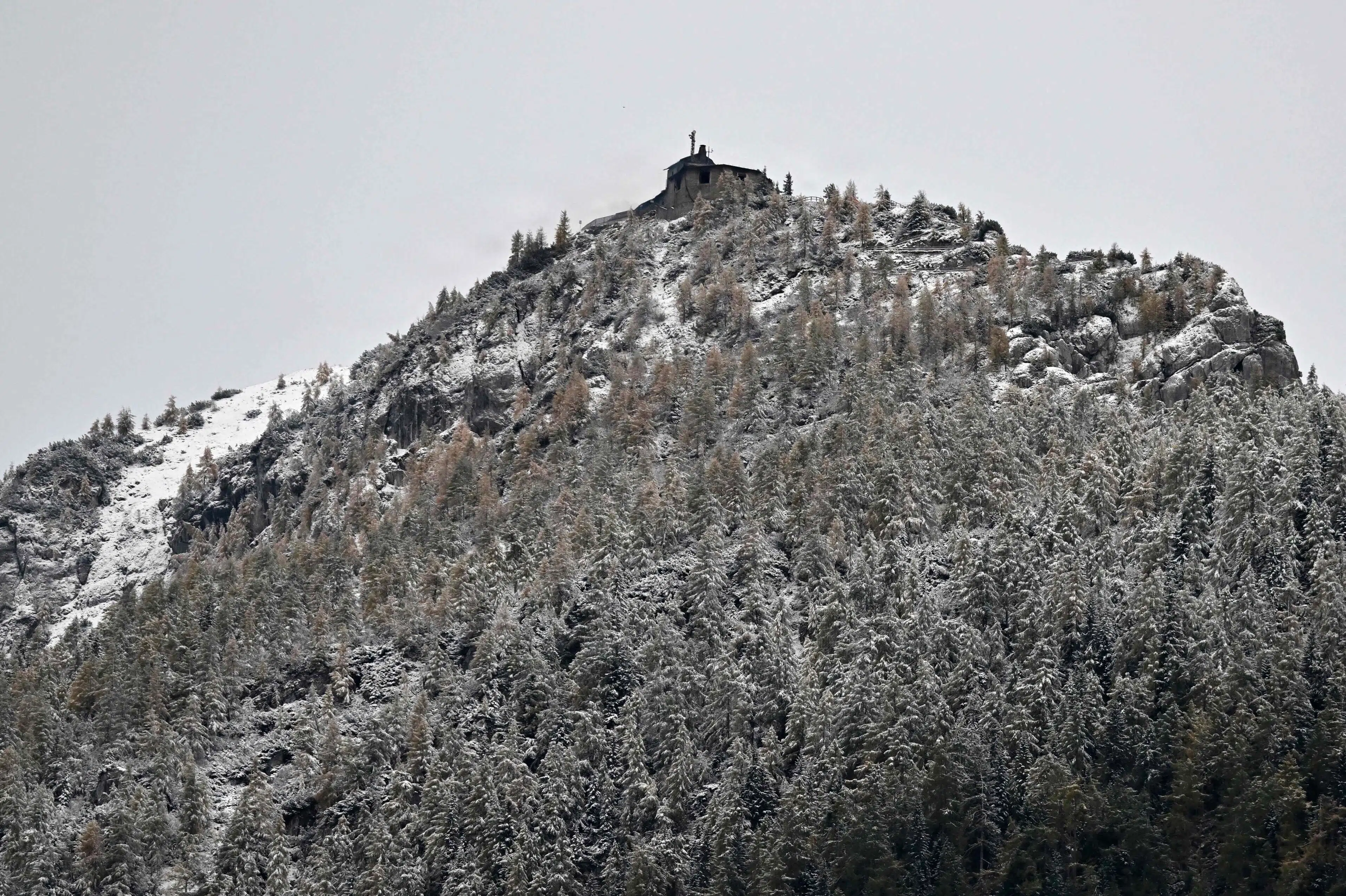 Hitlers gamle residens har store skader efter brand