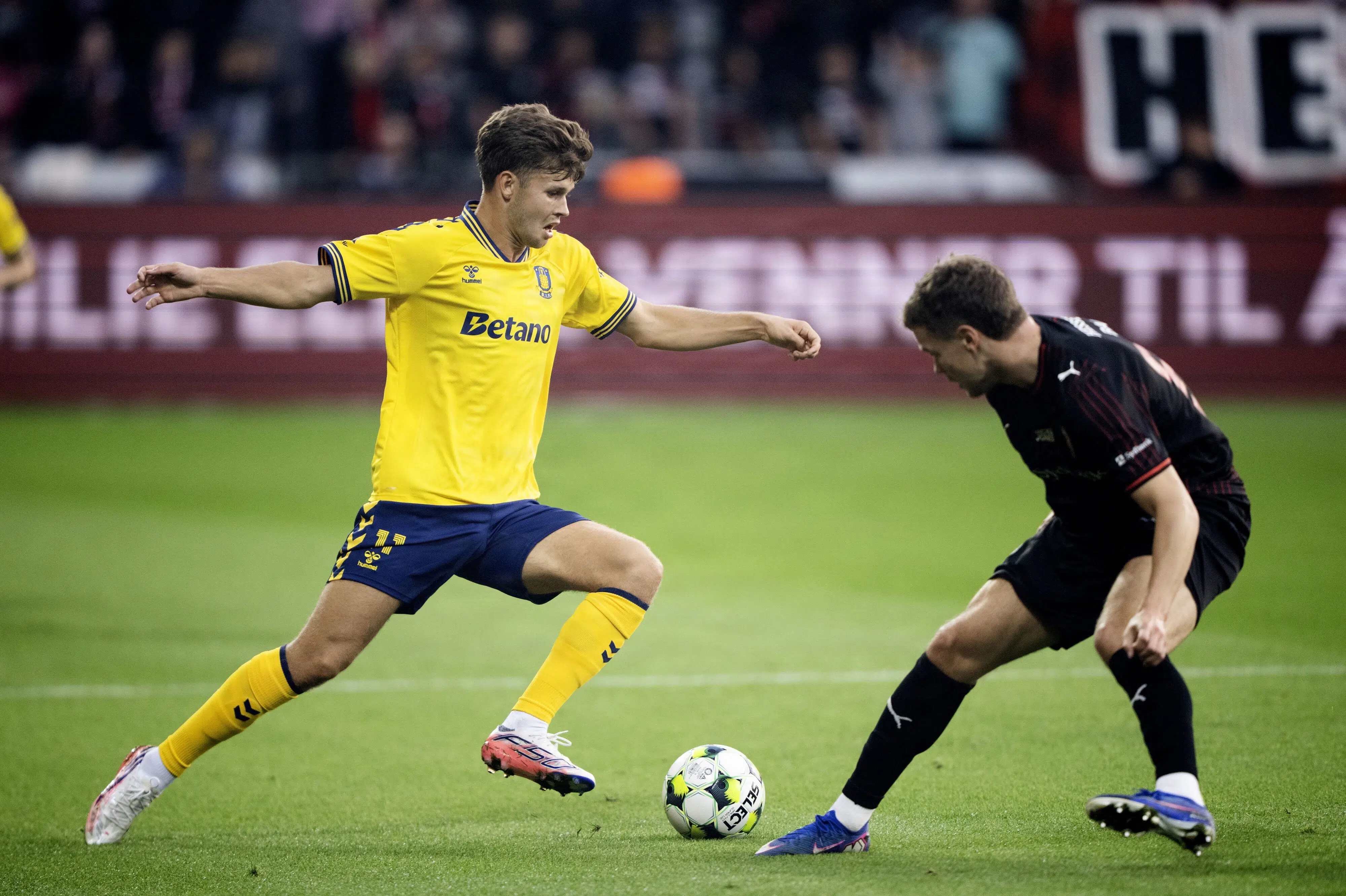 Brøndby sænker hårdt kæmpende AB i tæt pokalduel