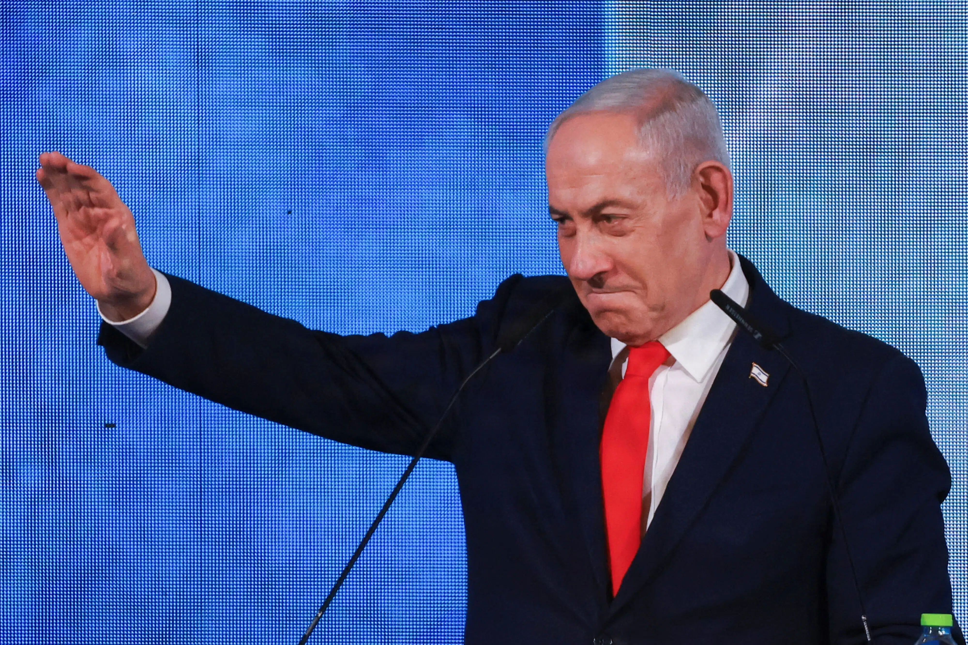 Netanyahu beholder føring med næsten 80 procent af stemmerne optalt
