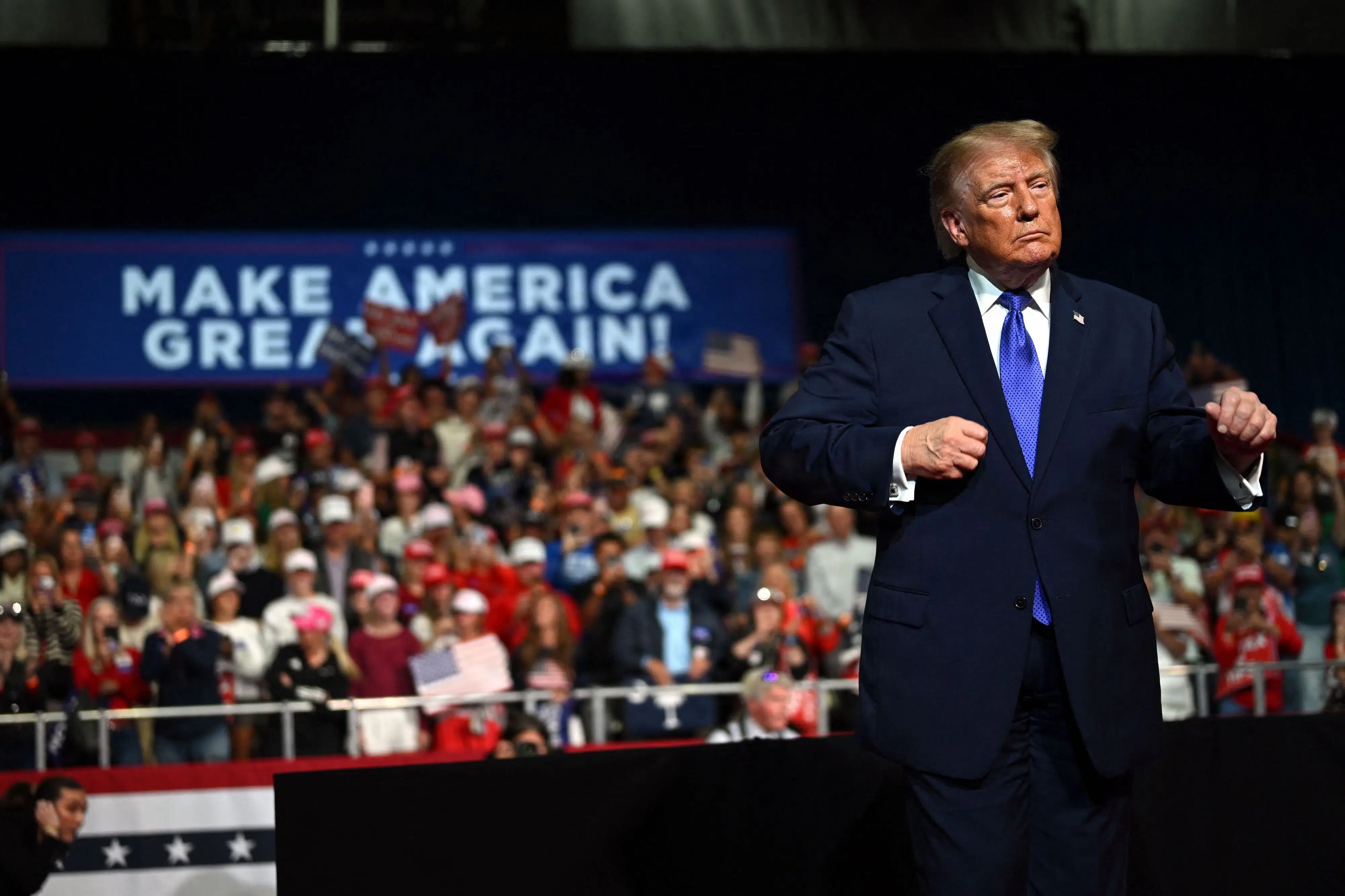 Trump aflyser vælgermøder i republikanske delstater