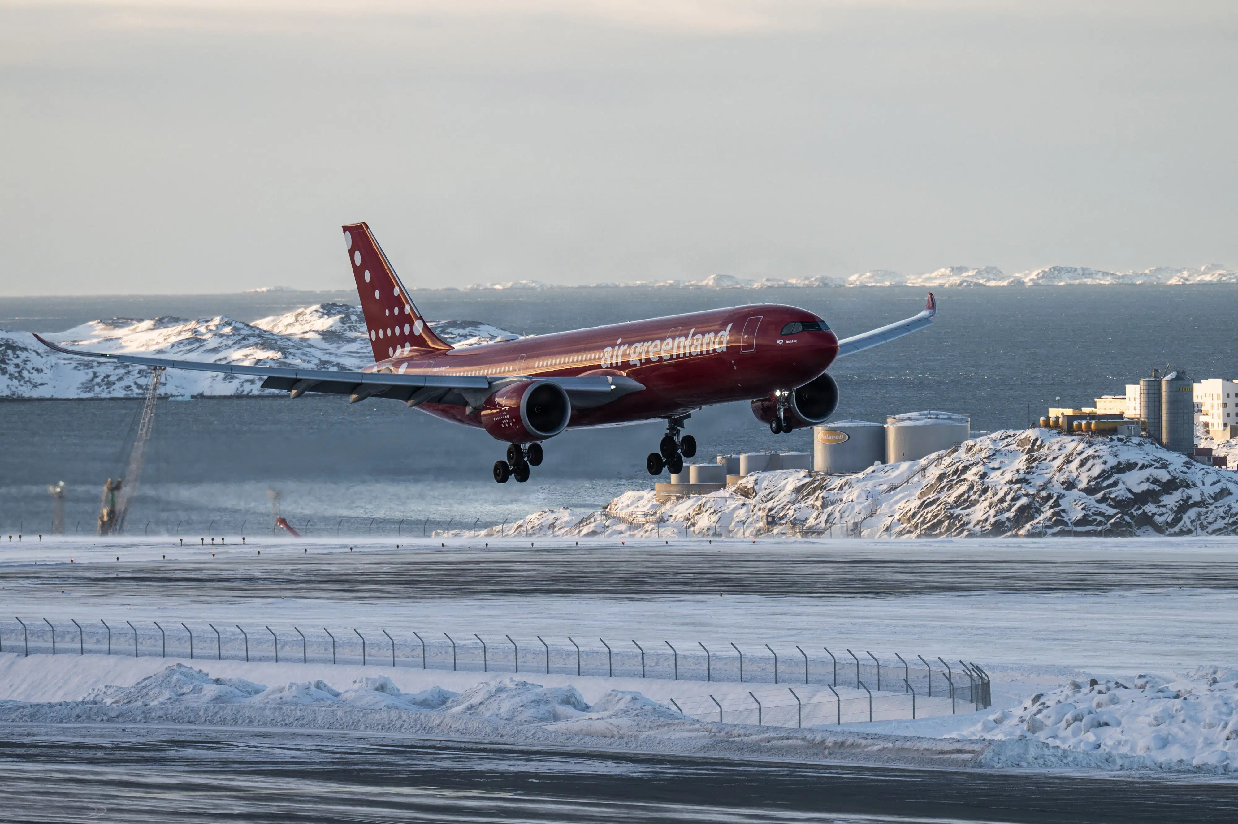 Mand forsøgte at smugle hash med første fly fra Danmark til Ilulissat