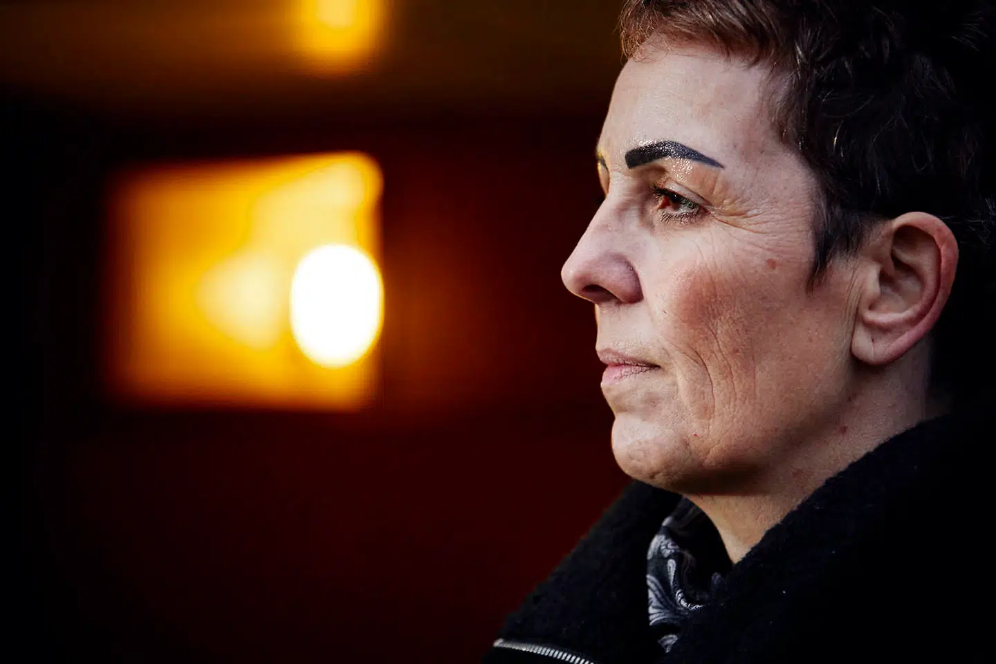 »Og så havde jeg tisset i bukserne, det gør du jo, når du dør …« fortæller Betina Sediek.