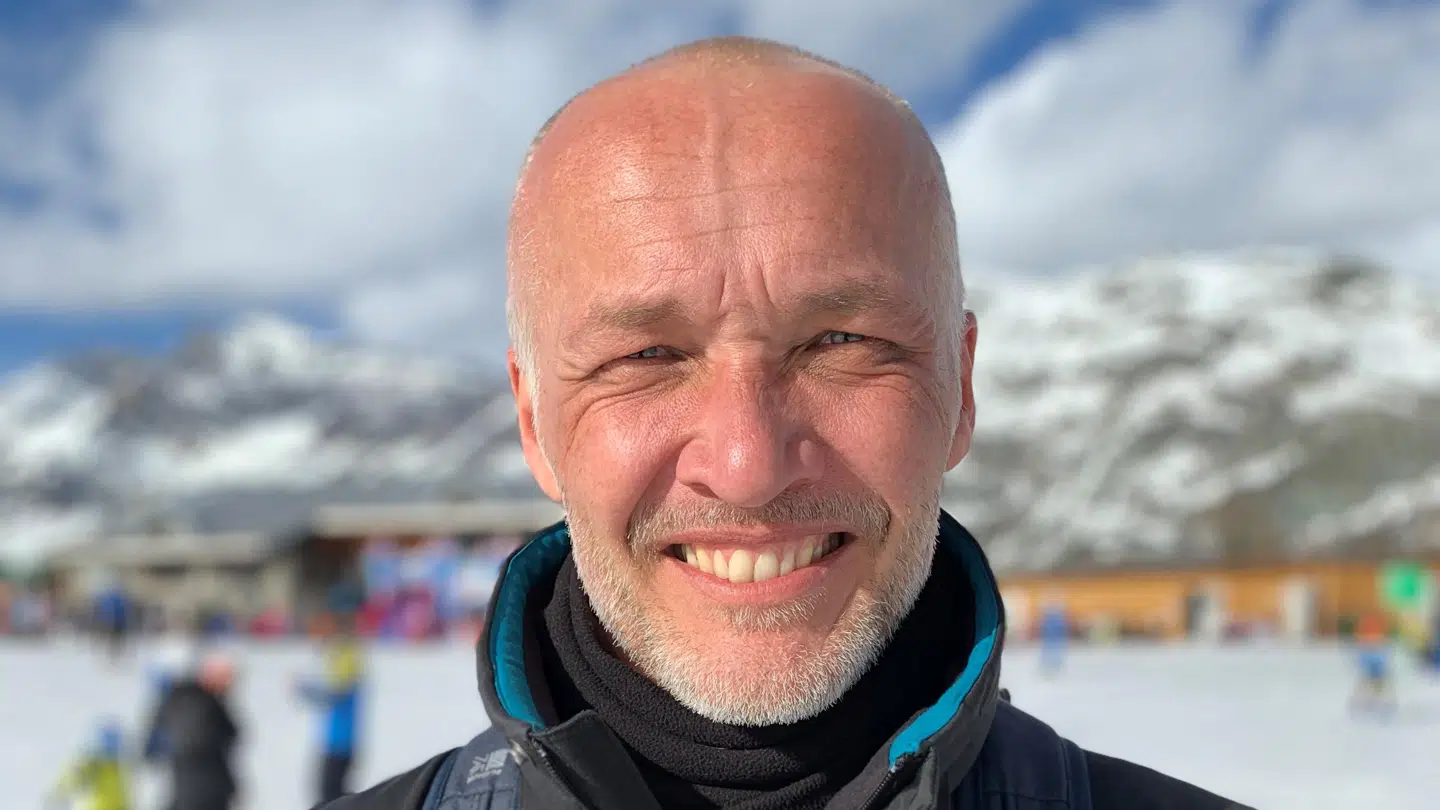 Jakob Tage Ramlyng fotograferet under sin skiferie.