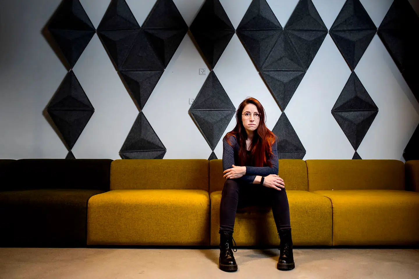 Christine Line Larsen er ikke bange for de reaktioner, hun muligvis får på at stå frem. Som hun siger, er hun vant til at blive kaldt »klamme so«.