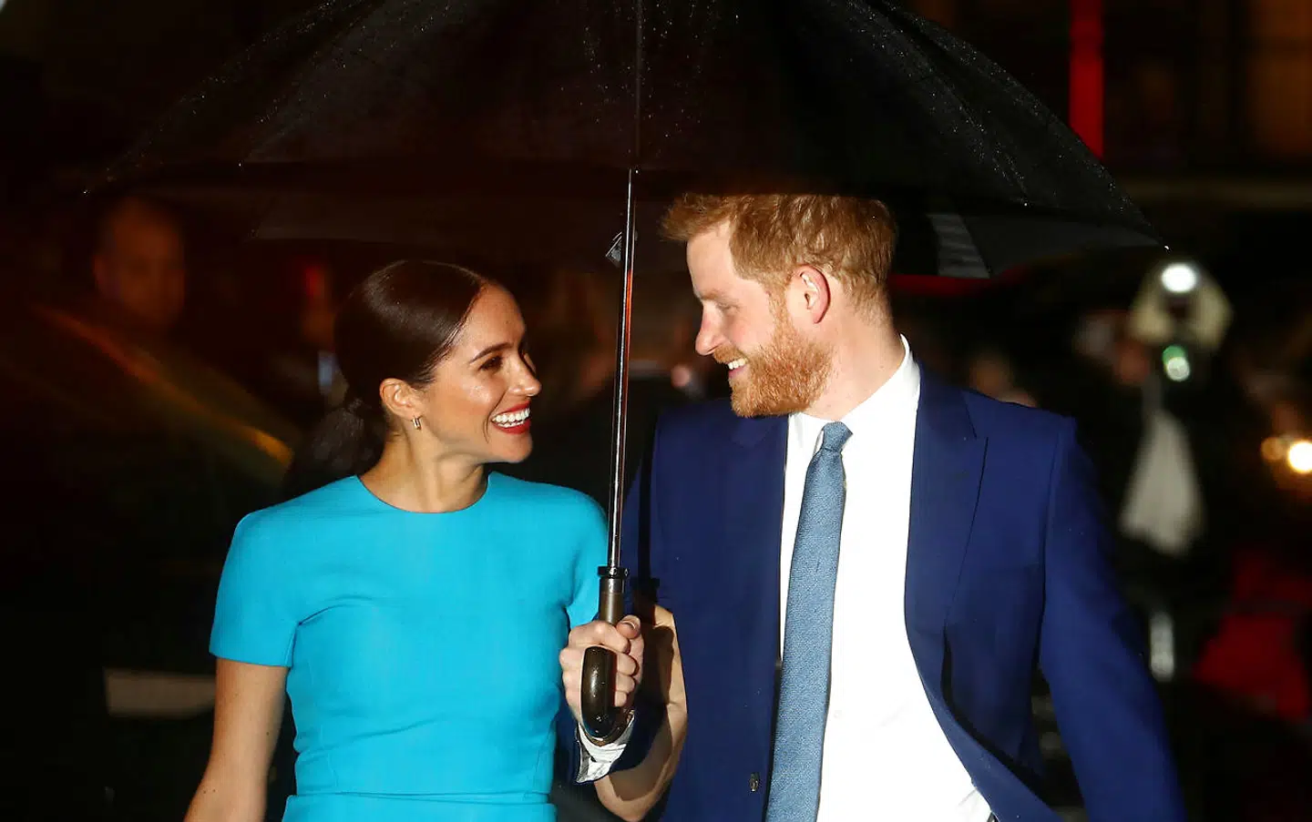 Selv om pressen de seneste dage har fulgt hver en bevægelse, har både Harry og Meghan haft de helt store smil fremme.