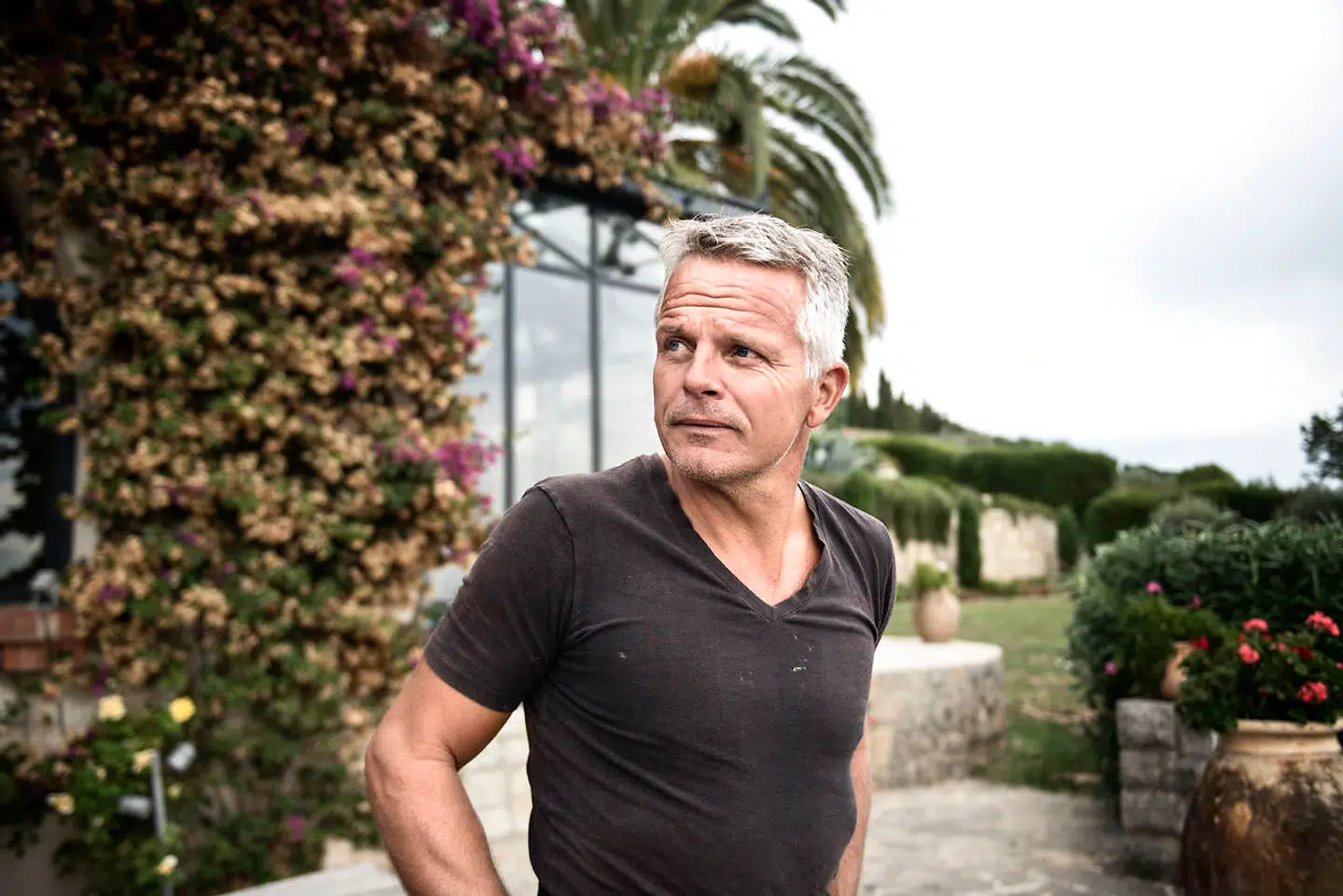 (Arkivfoto) Jakob Kjeldberg i hans hus i Nice.