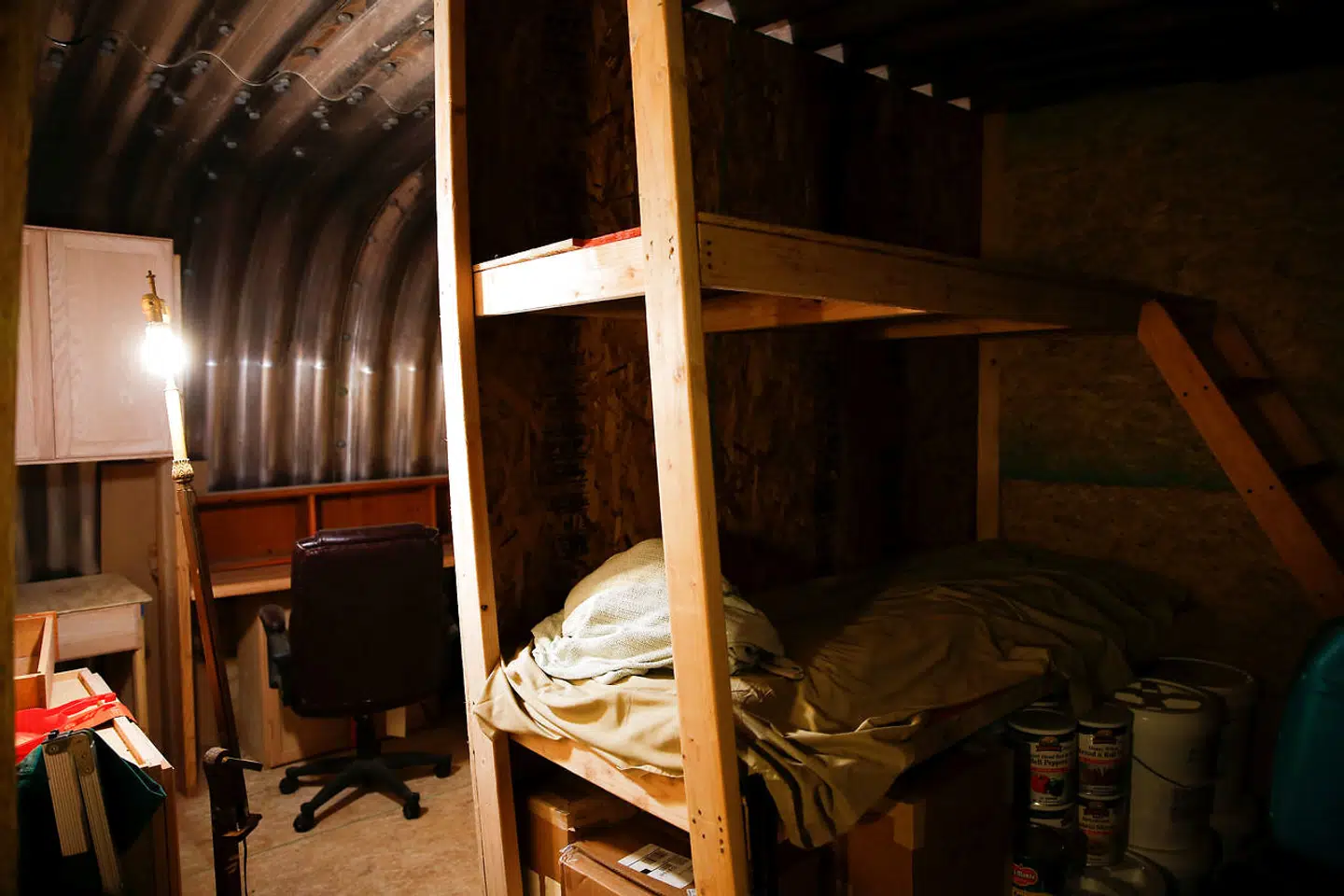 Sådan så overlevelsesbunkerne ud i 'gamle dage'. 'Fortitude Ranch' i den sydlige del af staten Colorado.