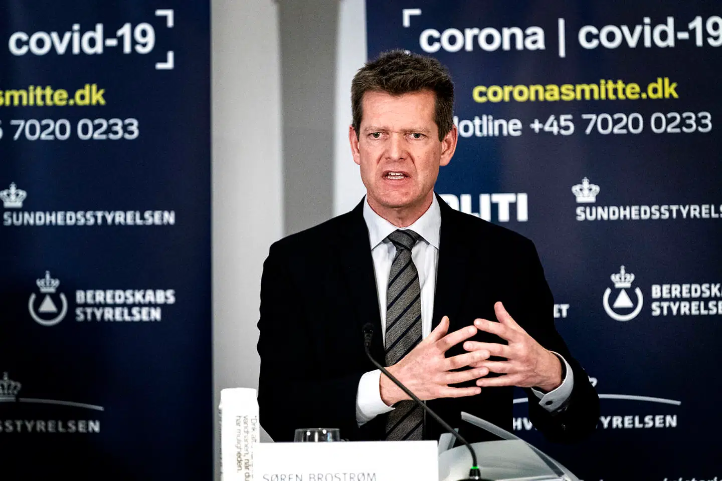 Direktør i Sundhedsstyrelsen Søren Brostrøm.