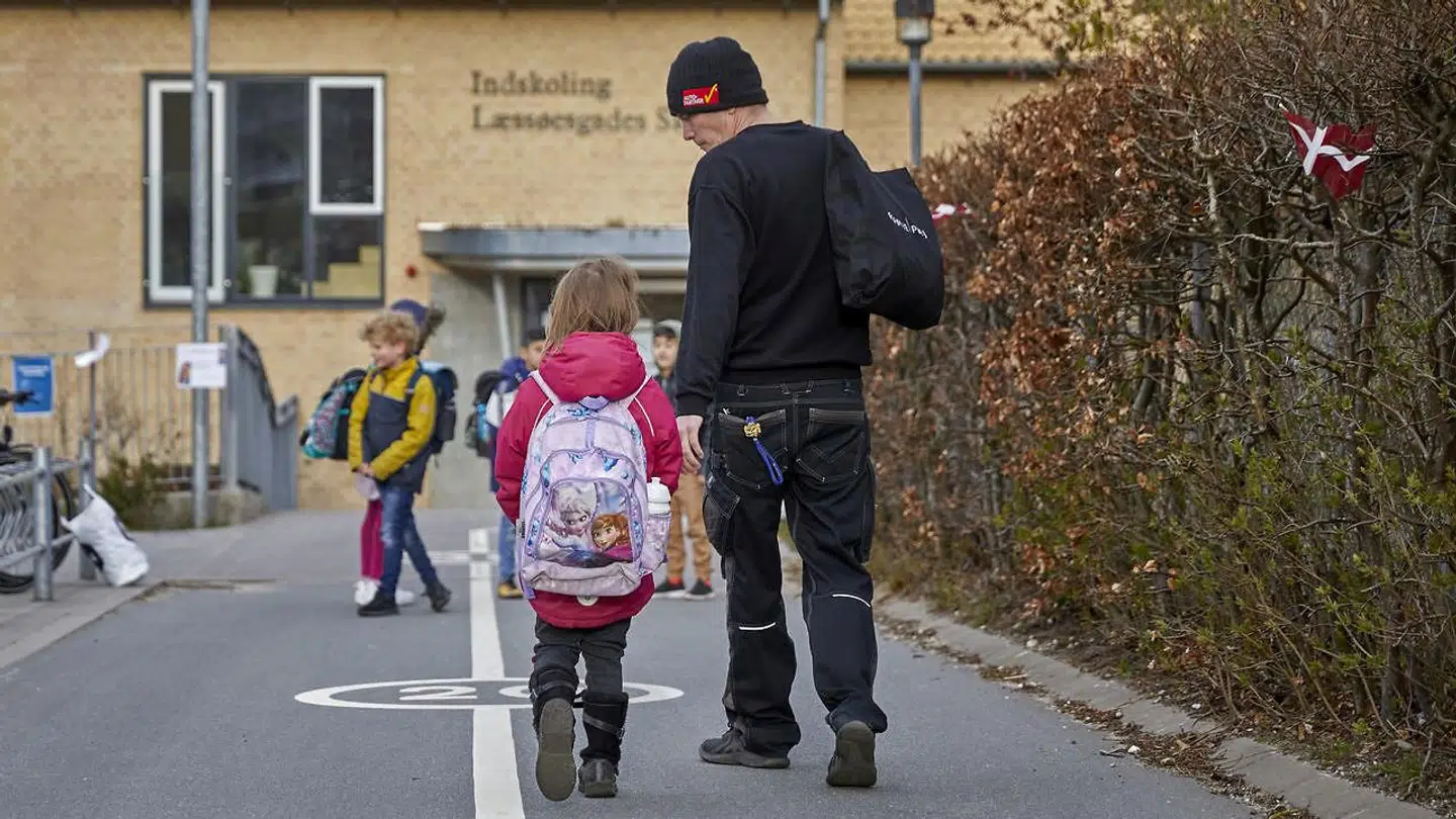 Genåbning af Læssøesgades Skole i Aarhus onsdag den 15. april 2020.