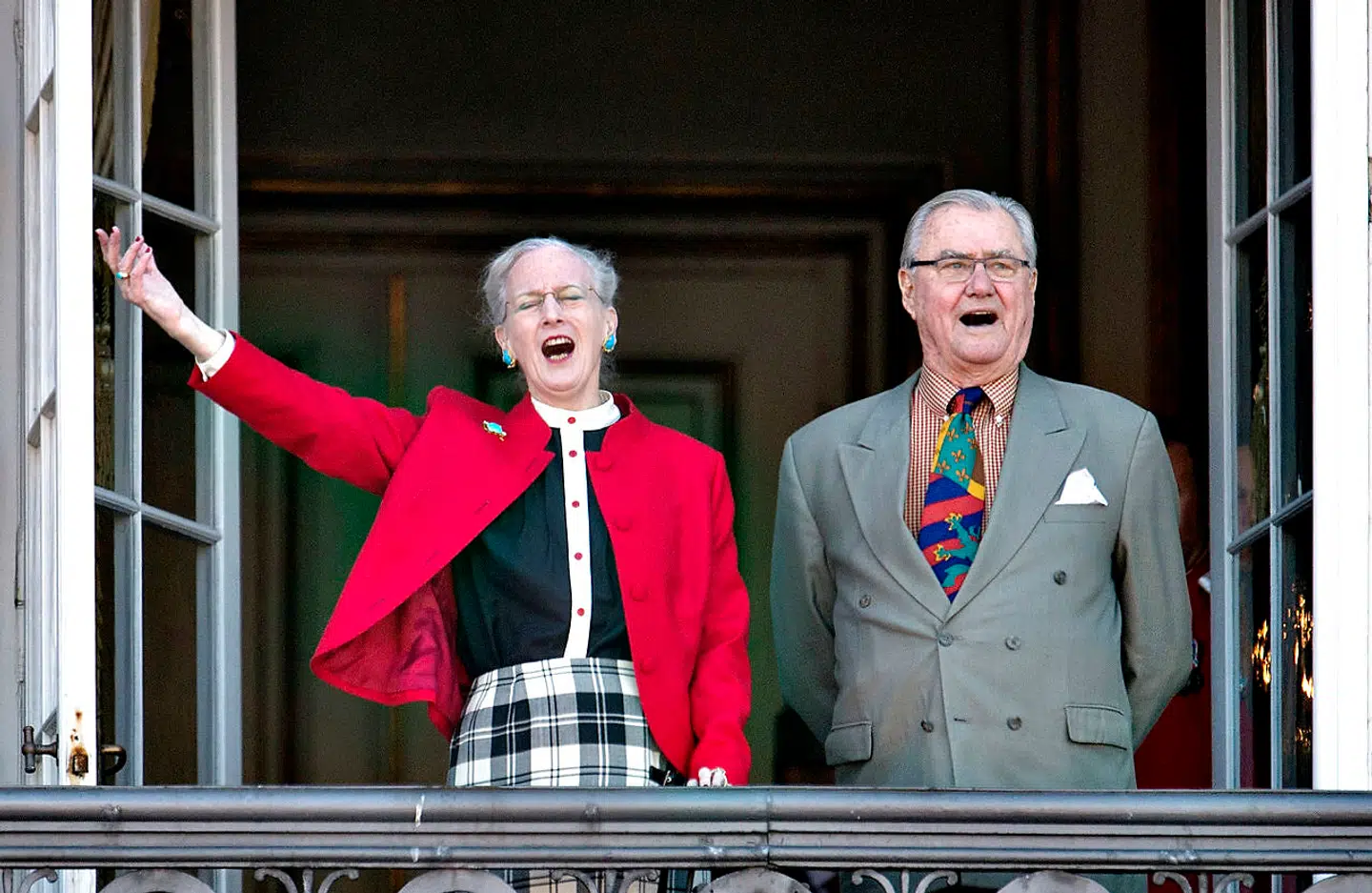 Dronning Margrethe og prins Henrik.