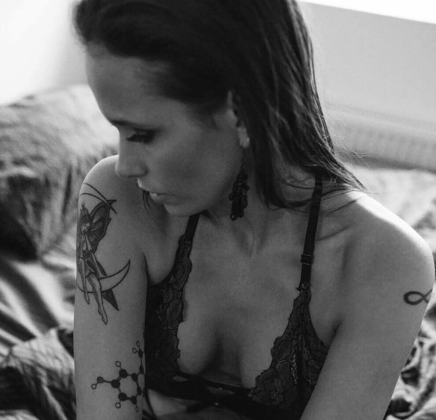 Sandra Mørk Valente har arbejdet som model ved siden af sit arbejde som kok.